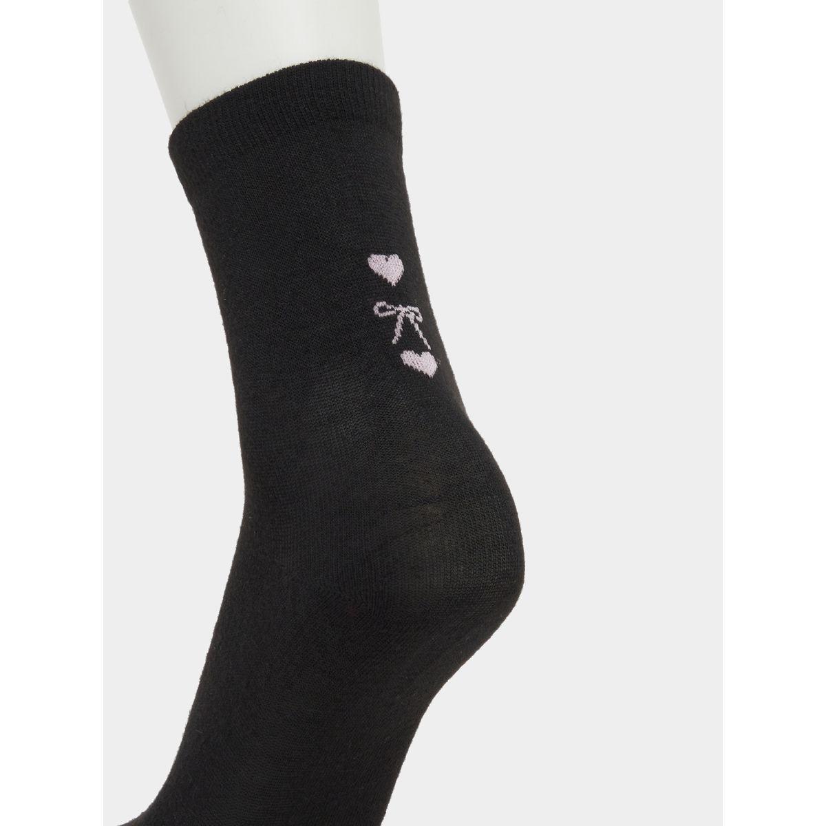 Styli Set of 2 - Plain Crew Socks-women-socksandstockings-image-3