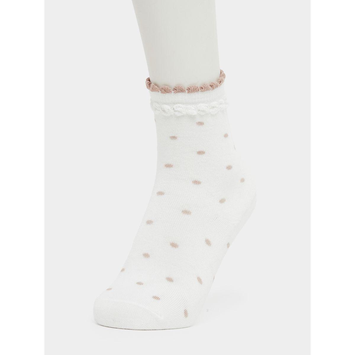 Styli Set of 3 - Polka Dots Crew Socks-women-socksandstockings-image-4