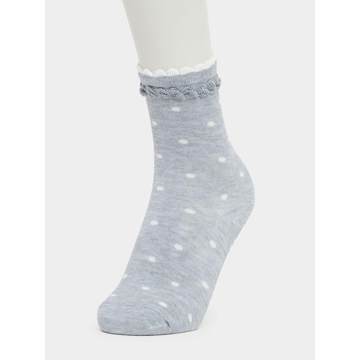 Styli Set of 3 - Polka Dots Crew Socks-women-socksandstockings-image-6