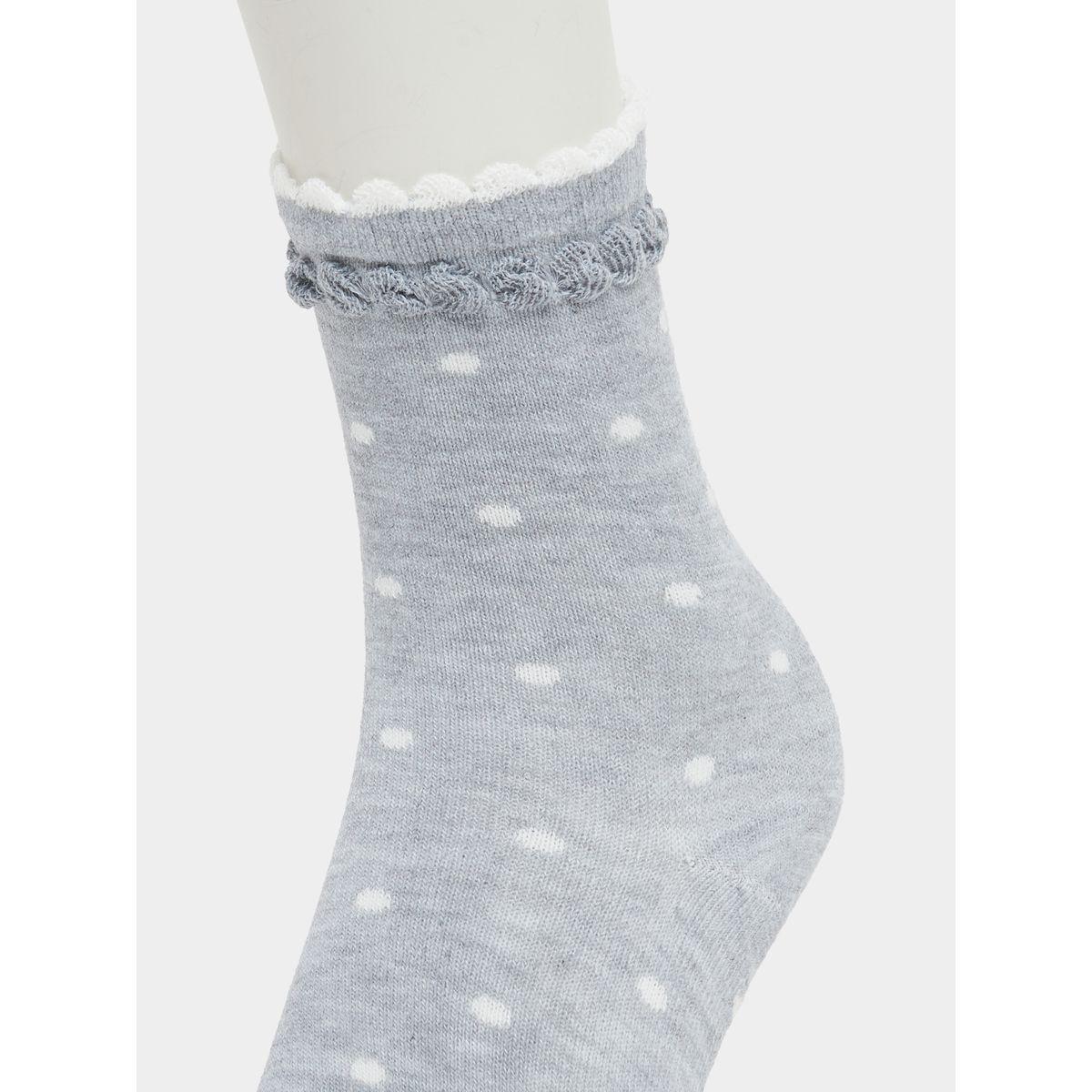 Styli Set of 3 - Polka Dots Crew Socks-women-socksandstockings-image-7