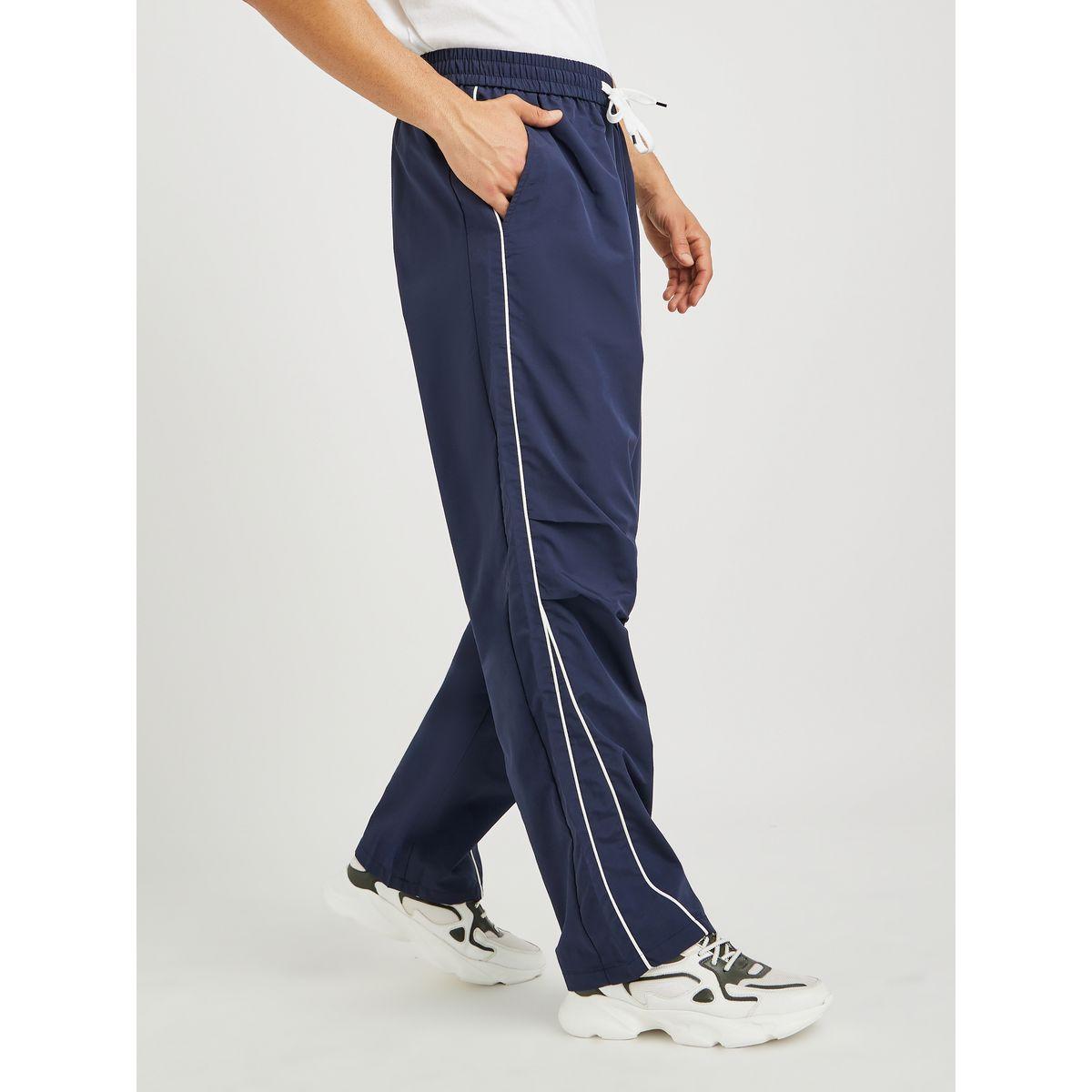 Styli Oversized Open Hem Joggers with Side Piping Detail-men-clothing-bottoms-joggers-image-1