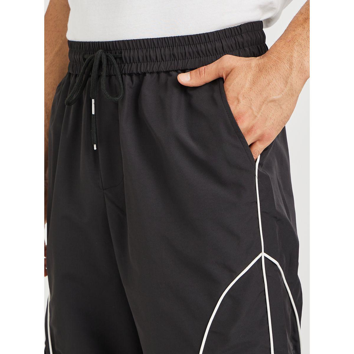 Styli Relaxed Fit Open Hem Cargo Joggers with Piping Detail-men-clothing-bottoms-joggers-image-3