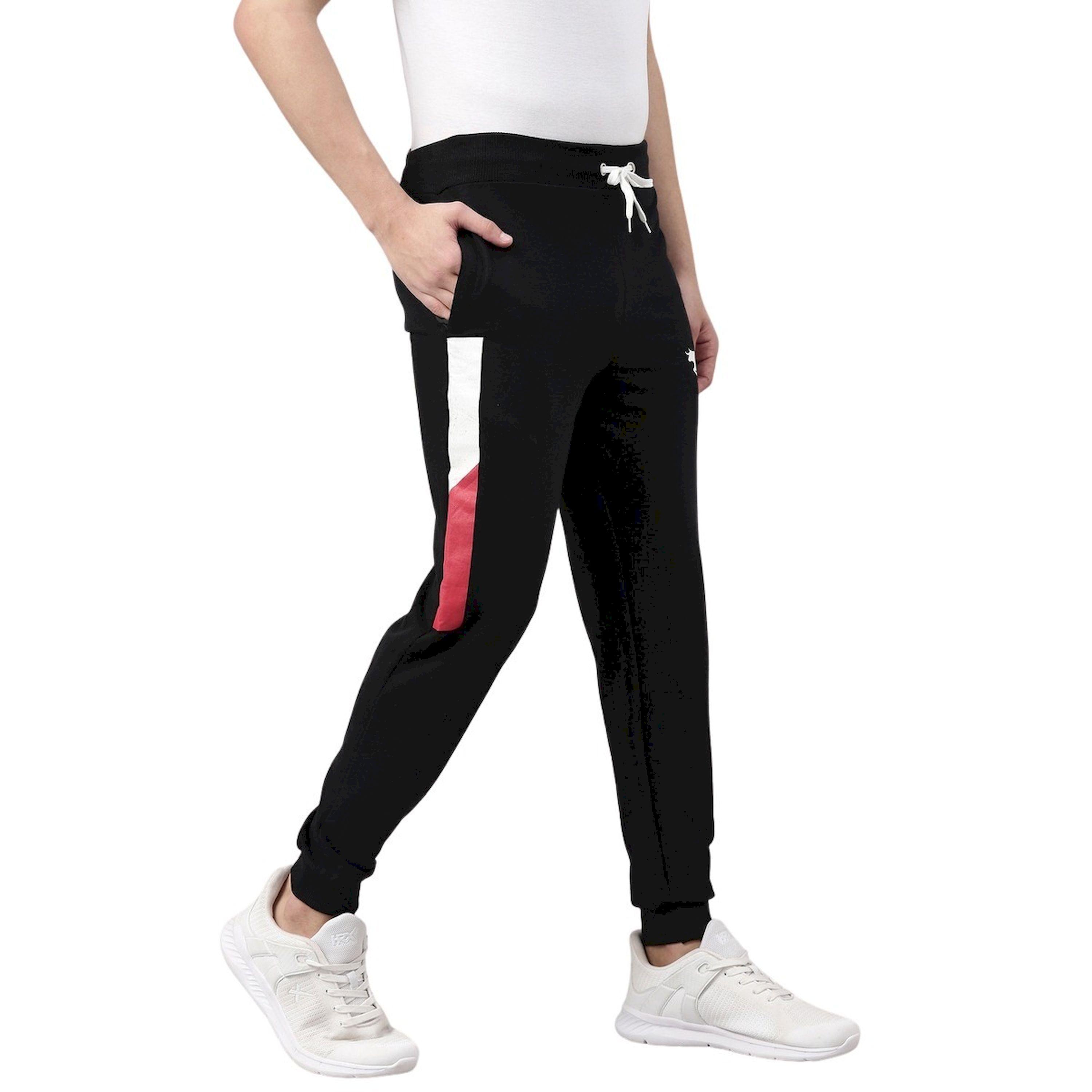 بوشيرت × ستايلي-  بنطال رياضي متوسط ​​الارتفاع قصّة عادية مع رباط-men-clothing-bottoms-joggers-image-3