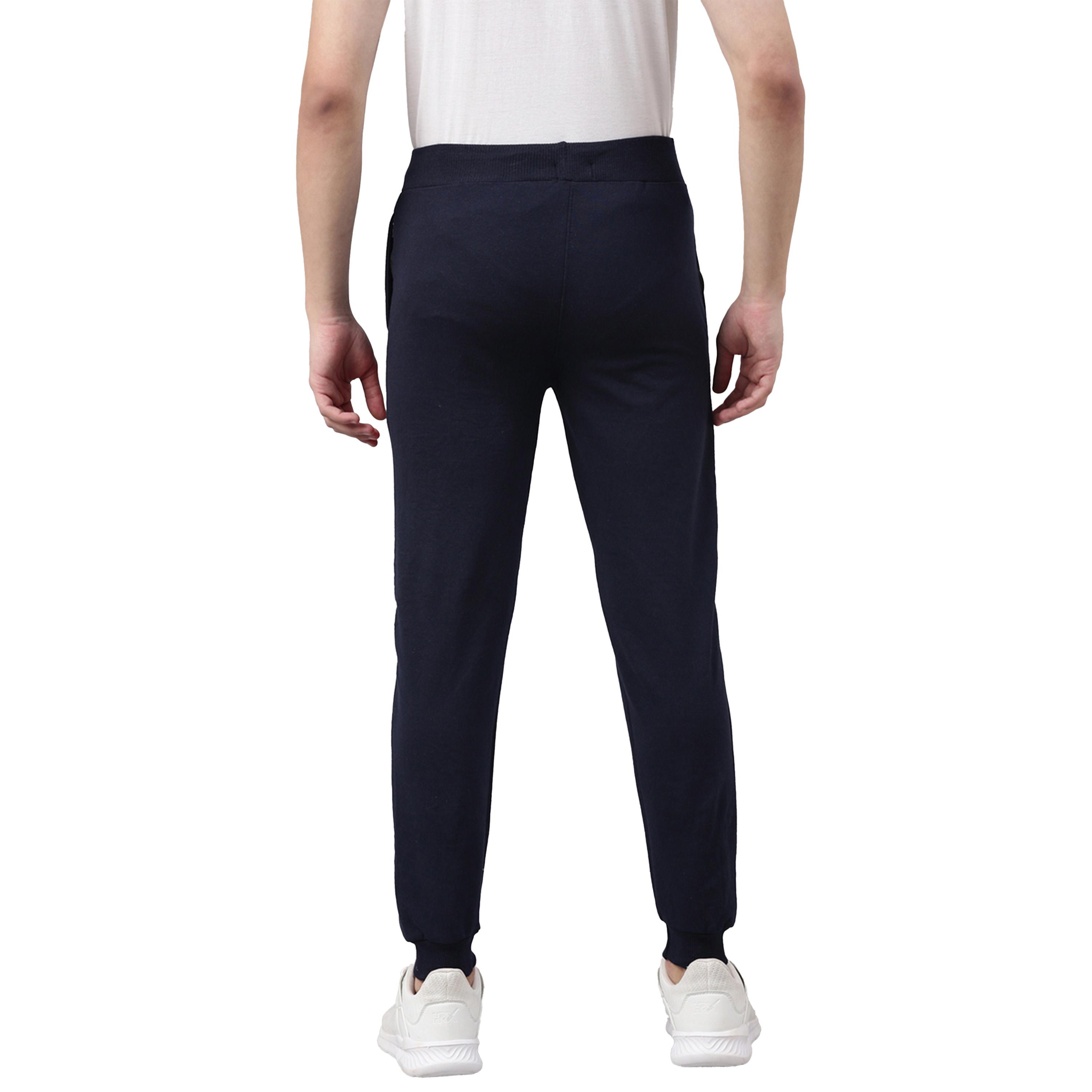 بوشيرت × ستايلي-  بنطال رياضي متوسط ​​الارتفاع بطبعات وقصة عادية مع رباط-men-clothing-bottoms-joggers-image-4