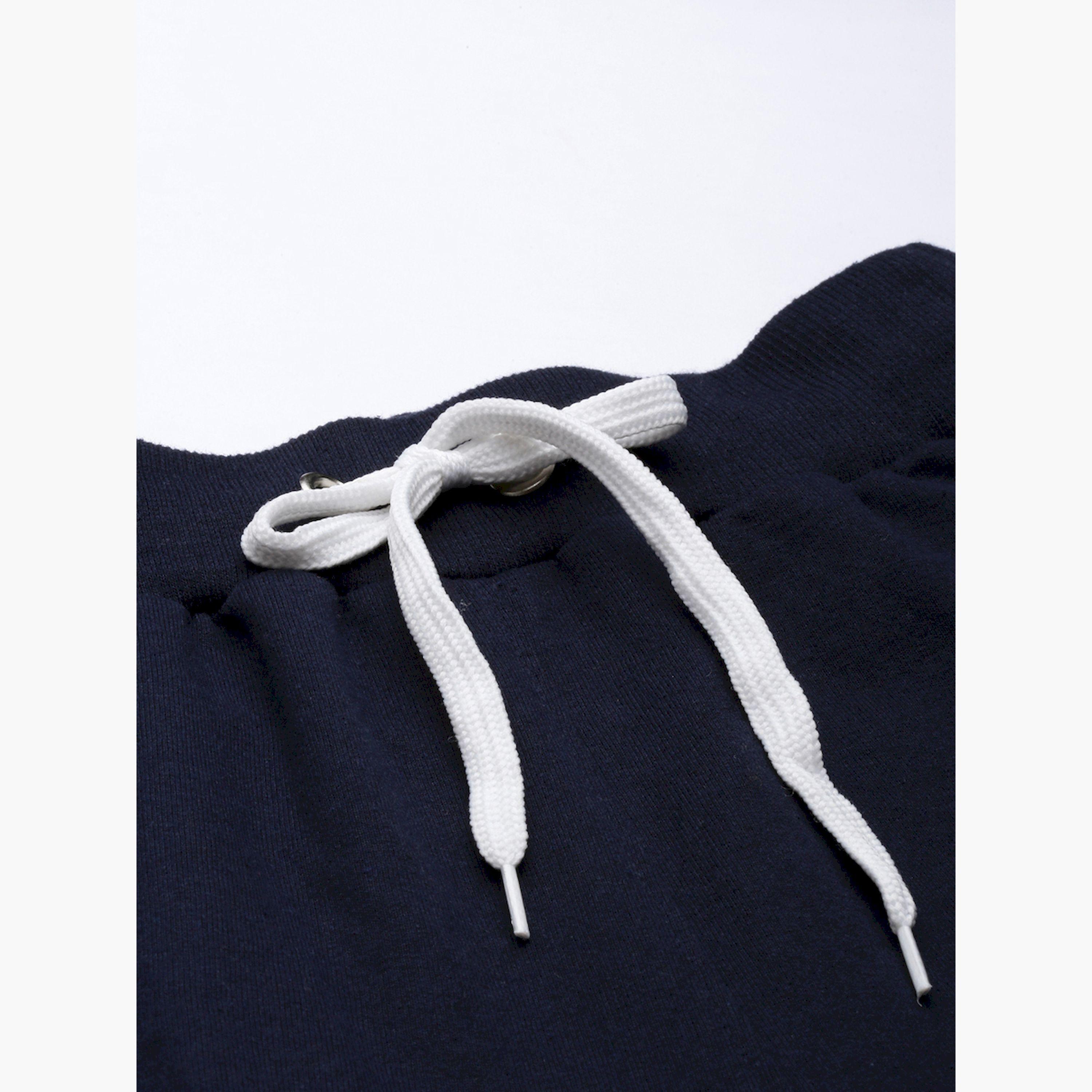 بوشيرت × ستايلي-  بنطال رياضي متوسط ​​الارتفاع بطبعات وقصة عادية مع رباط-men-clothing-bottoms-joggers-image-6