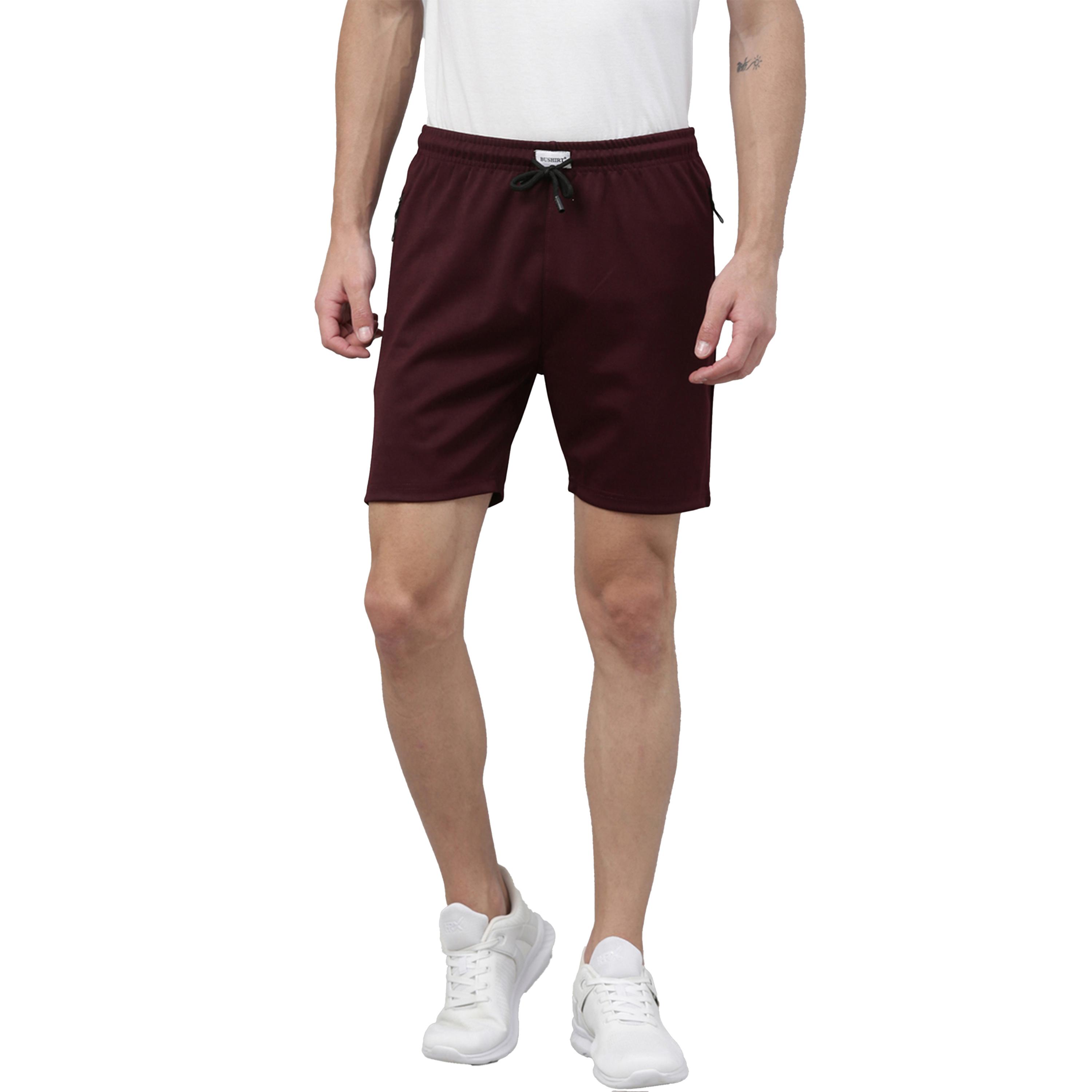 Bushirt X Styli Side Tape Regular Fit Shorts with Drawstring-men-clothing-bottoms-shorts-image-6