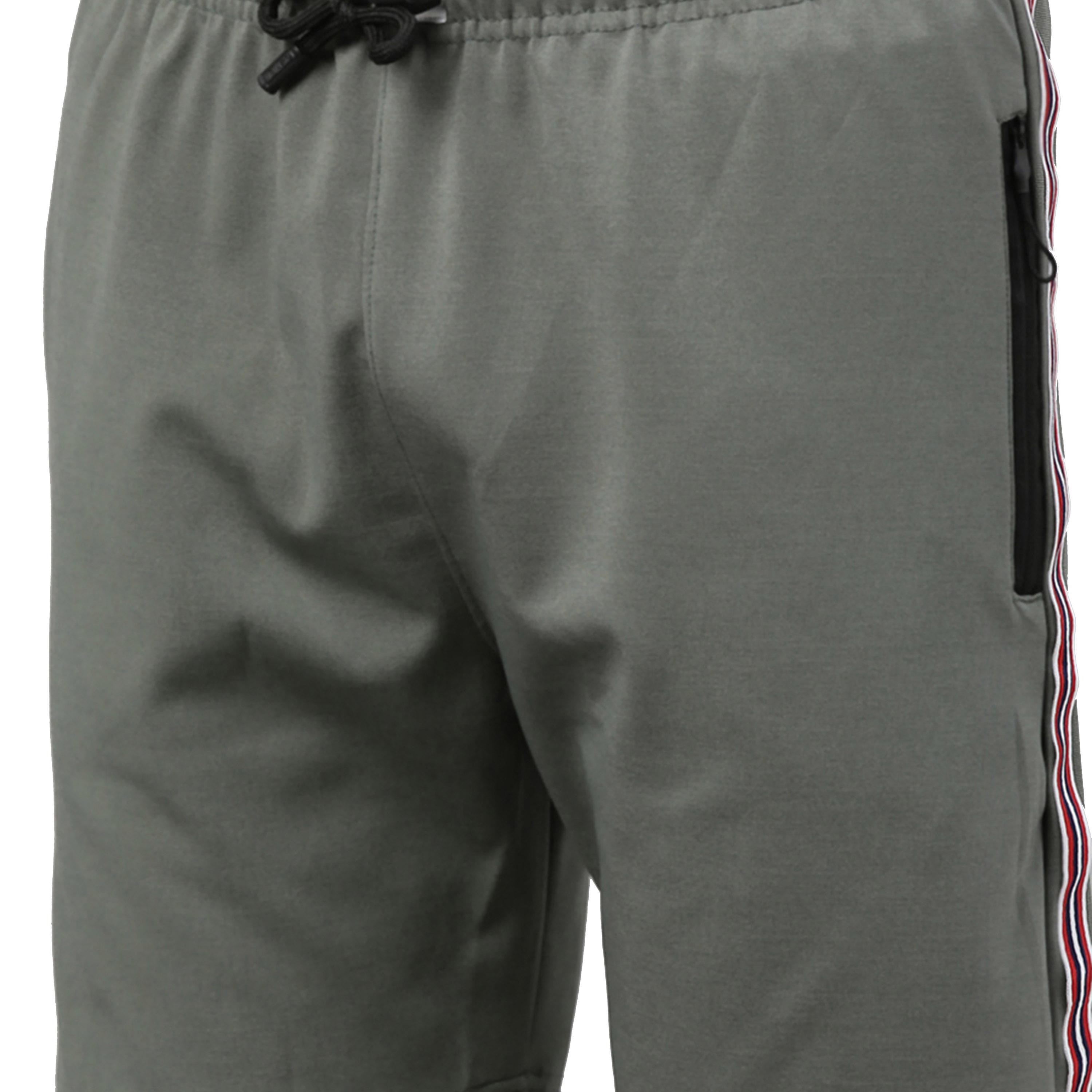 Bushirt X Styli Side Tape Zipped Pockets Shorts with Drawstring-men-clothing-bottoms-shorts-image-5