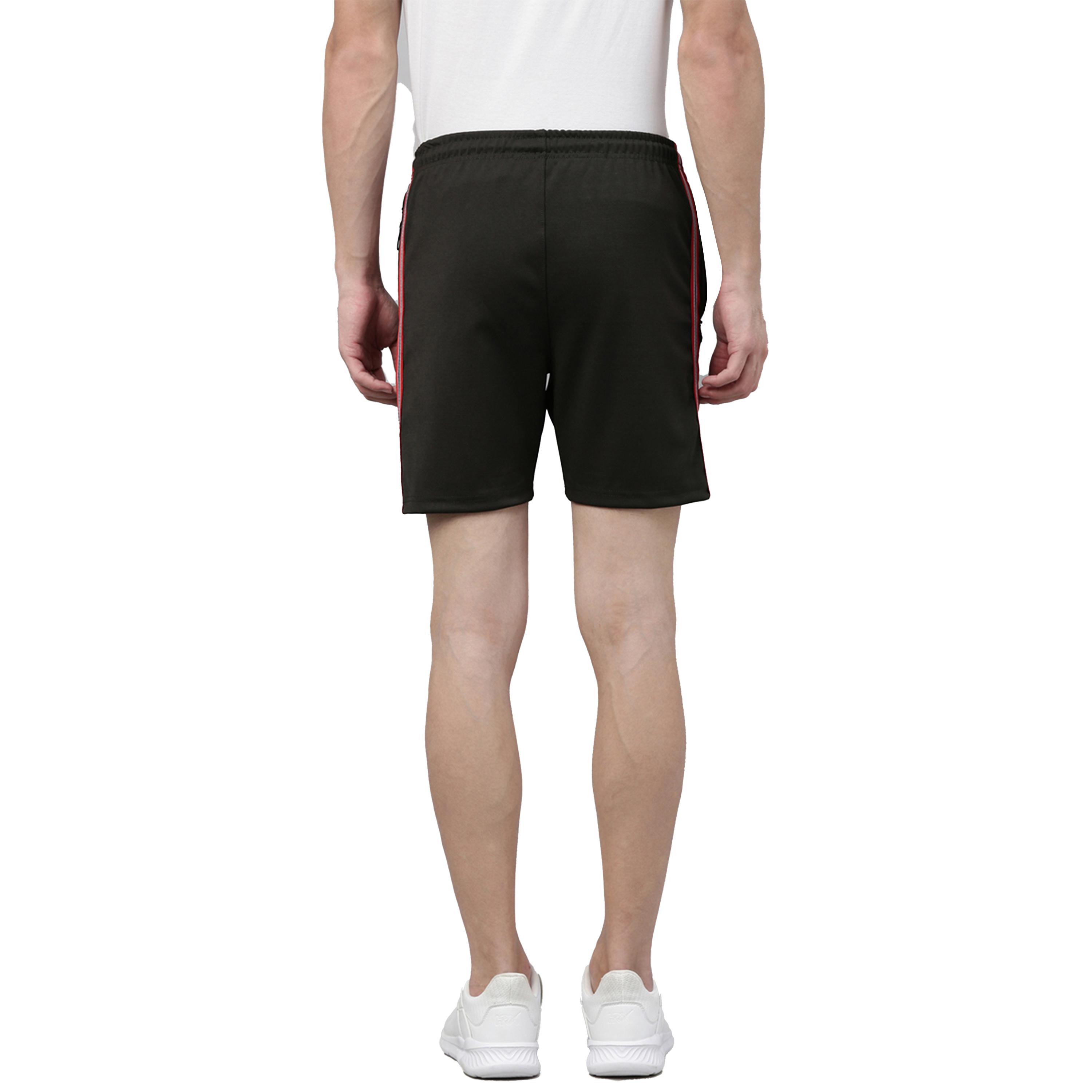 Bushirt X Styli Side Tape Regular Fit Shorts with Drawstring-men-clothing-bottoms-shorts-image-3