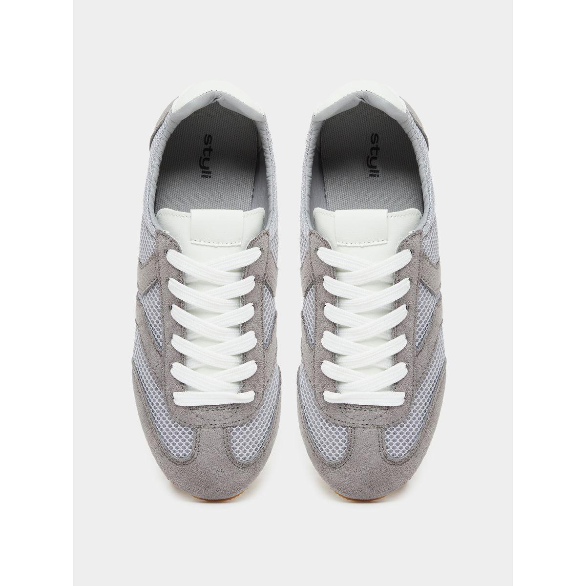 Styli Retro Sole Lace Up Sneakers-women-shoes-sneakers-image-5