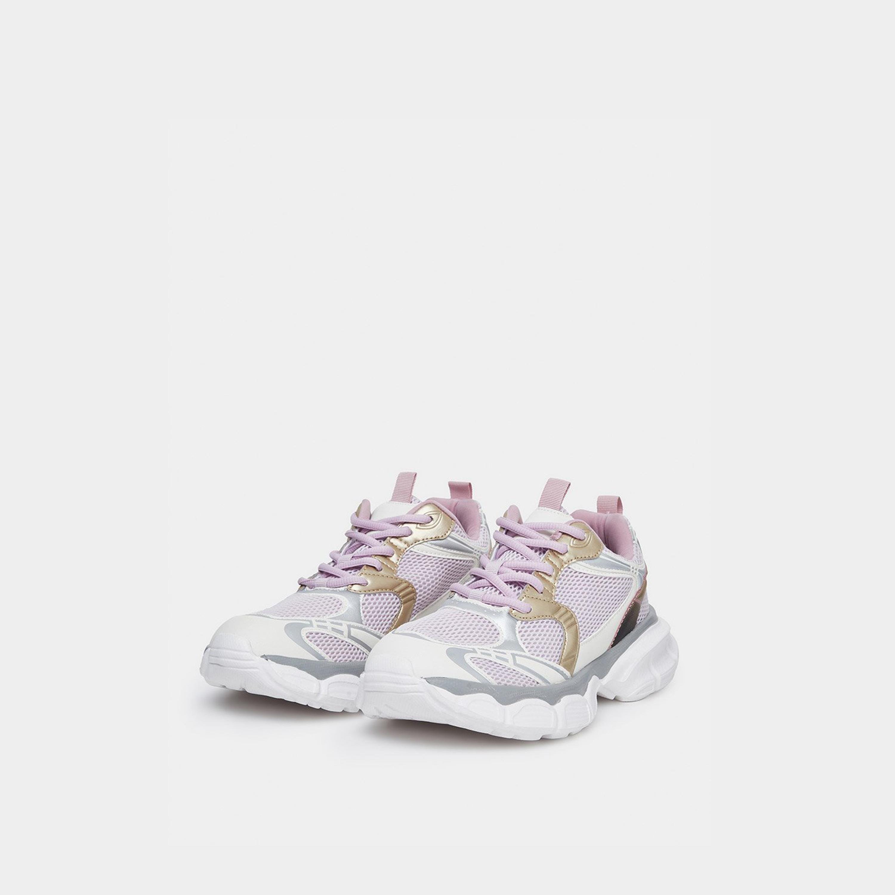 Styli Women Mesh Upper Textured Chunky Sole Sneakers-women-shoes-sneakers-image-1
