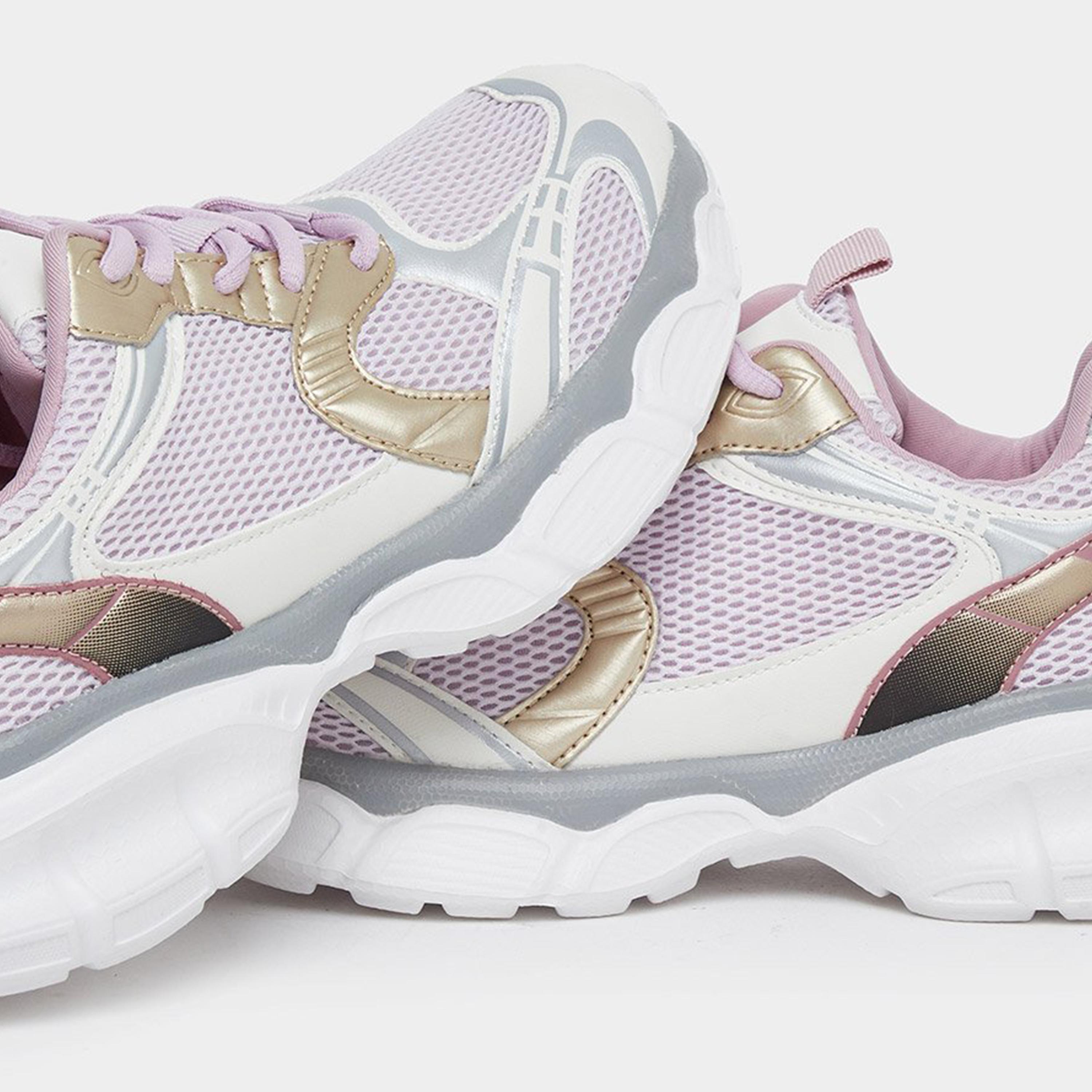 Styli Women Mesh Upper Textured Chunky Sole Sneakers-women-shoes-sneakers-image-4