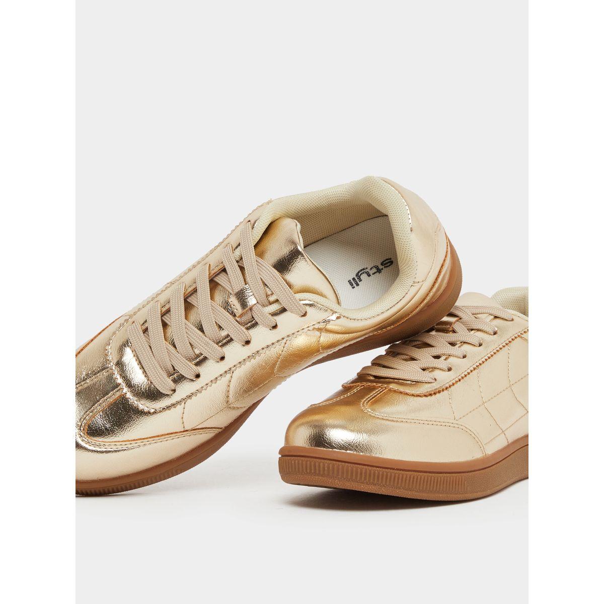 Styli Retro Sole Lace Up Sneakers-women-shoes-sneakers-image-3