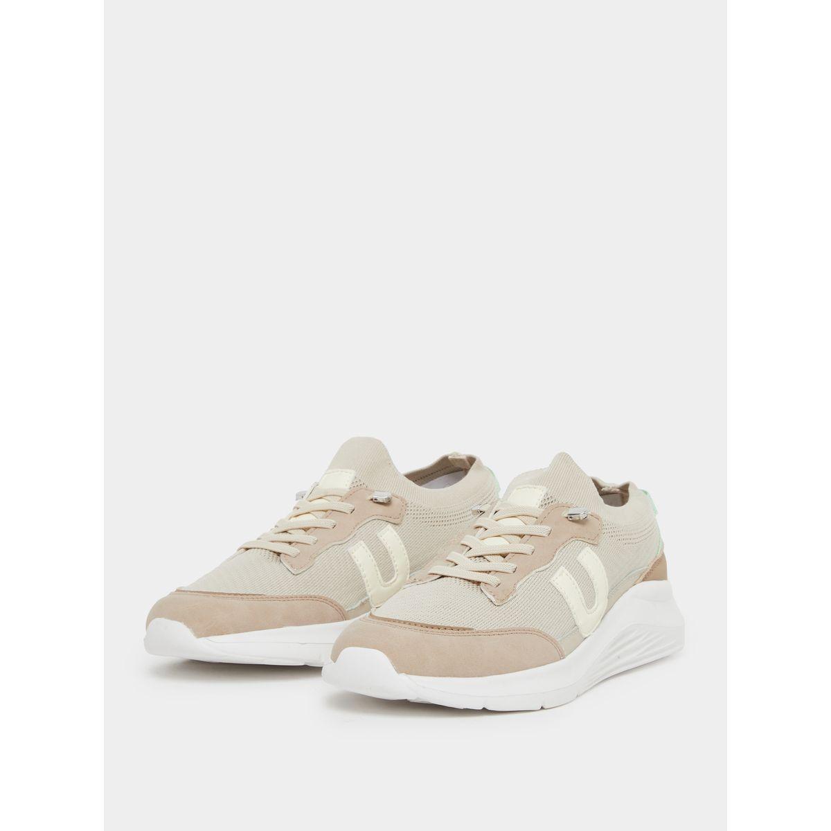 Styli Color Block Lace Up Sneakers-women-shoes-sneakers-image-2