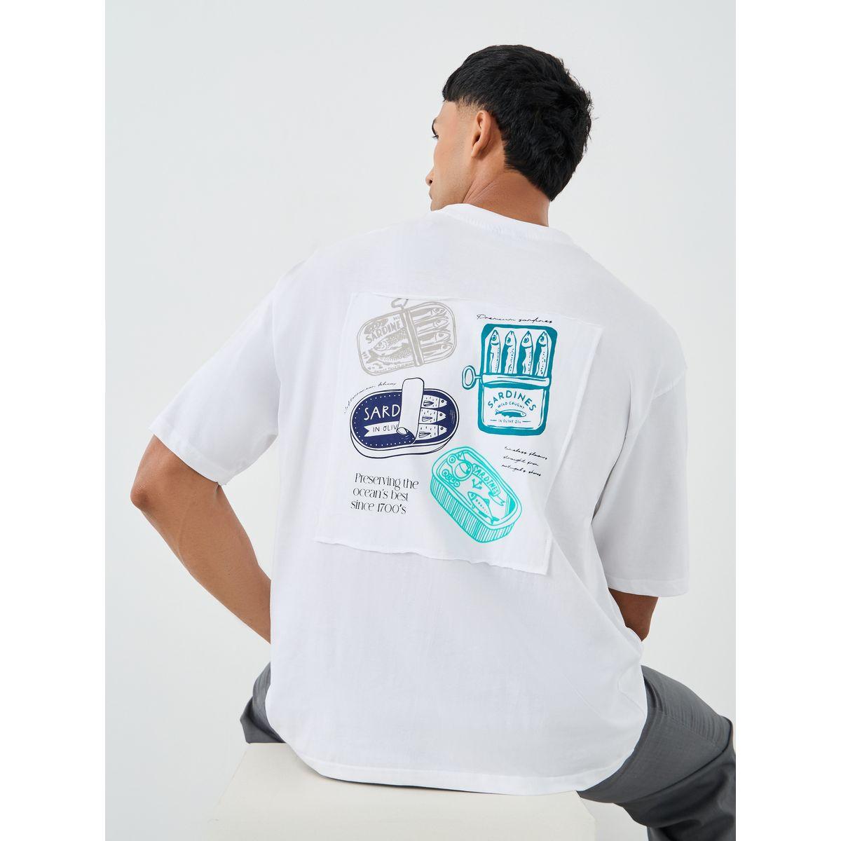 Styli Graphic Print Crew Neck Oversize T-Shirt-men-clothing-tshirtsandpolos-tshirts-image-1