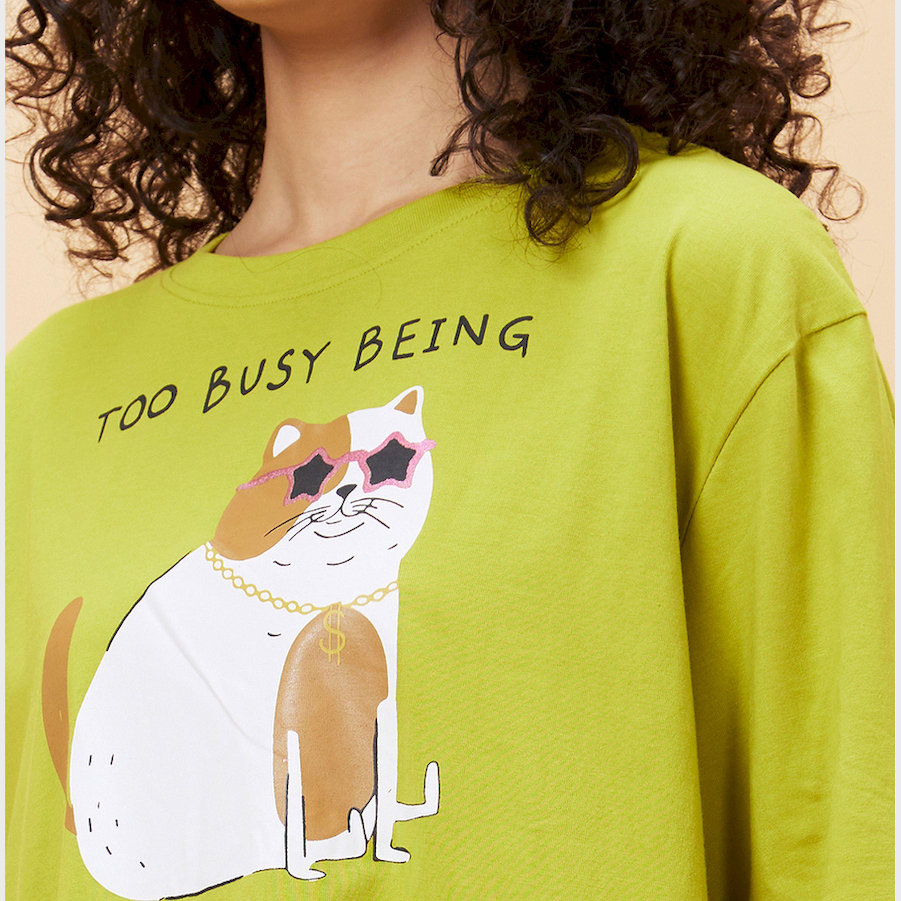 Globus X Styli Graphic Print Round Neck Boxy Fit T-Shirt-women-clothing-tshirts-image-5