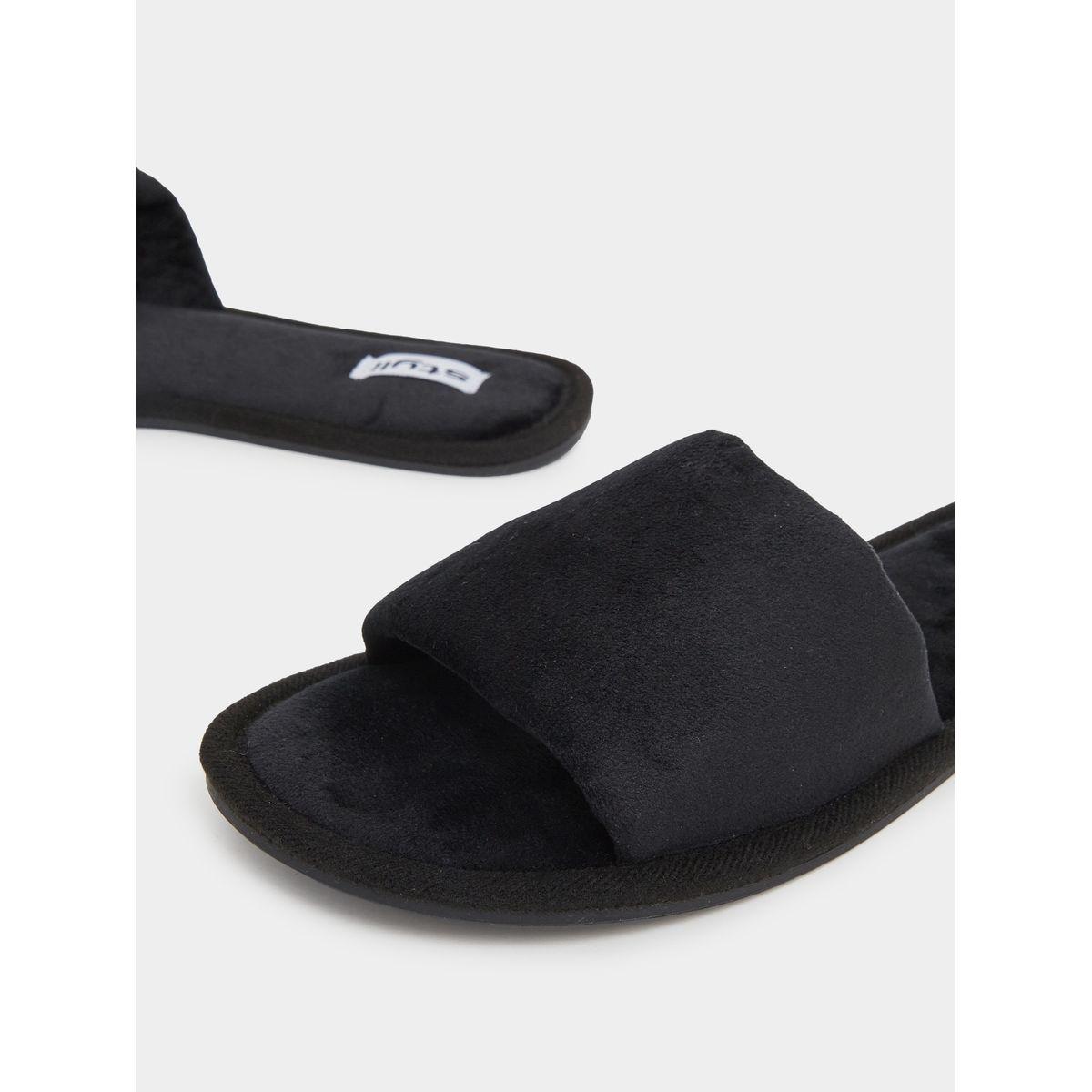 Styli Textured Slip-On Slippers-women-shoes-bedroomslippers-image-10