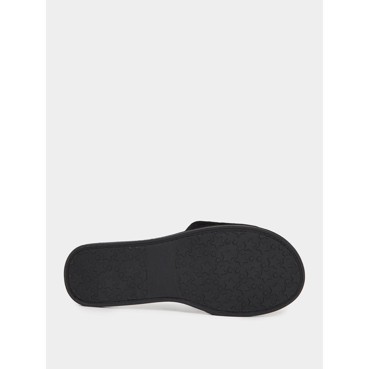Styli Textured Slip-On Slippers-women-shoes-bedroomslippers-image-13