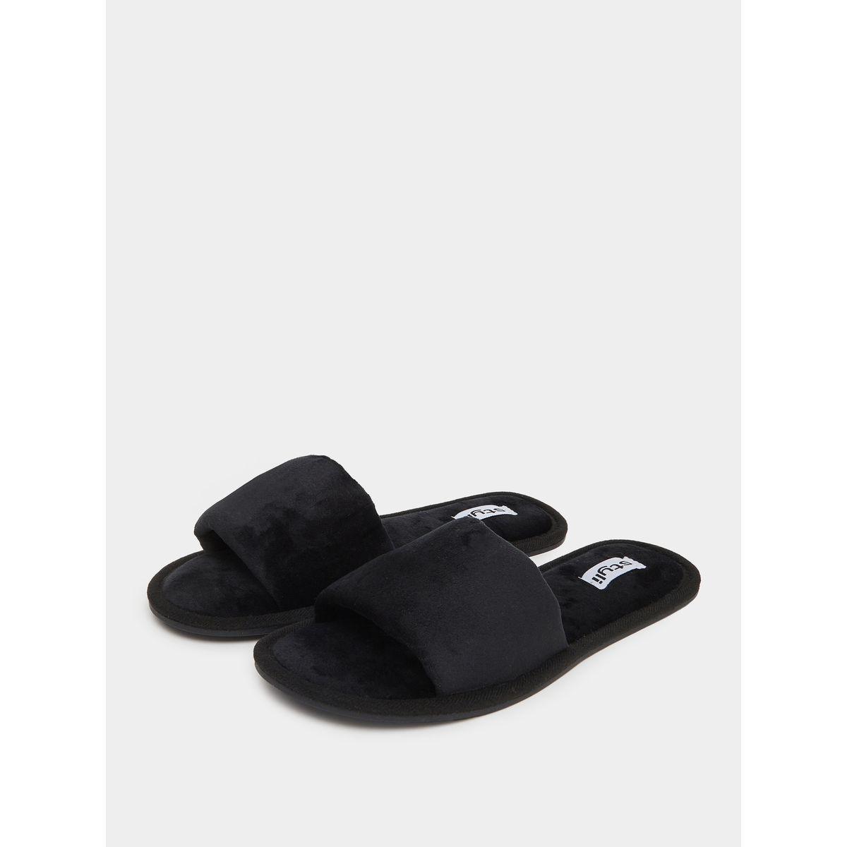 Styli Textured Slip-On Slippers-women-shoes-bedroomslippers-image-2