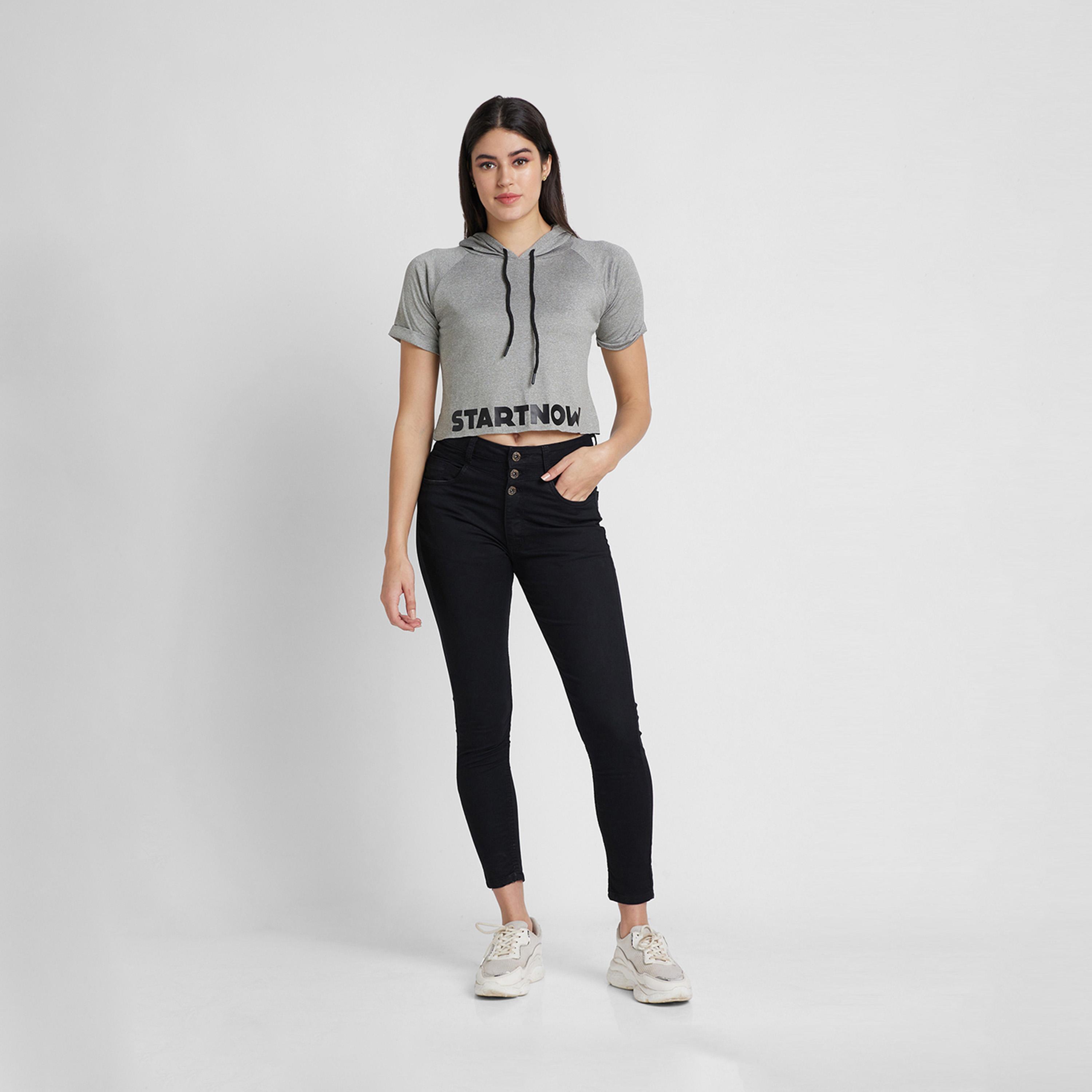 Globus X Styli Solid High Rise Skinny Fit Stretchable Jeans With Pockets-women-clothing-bottoms-jeans-image-6