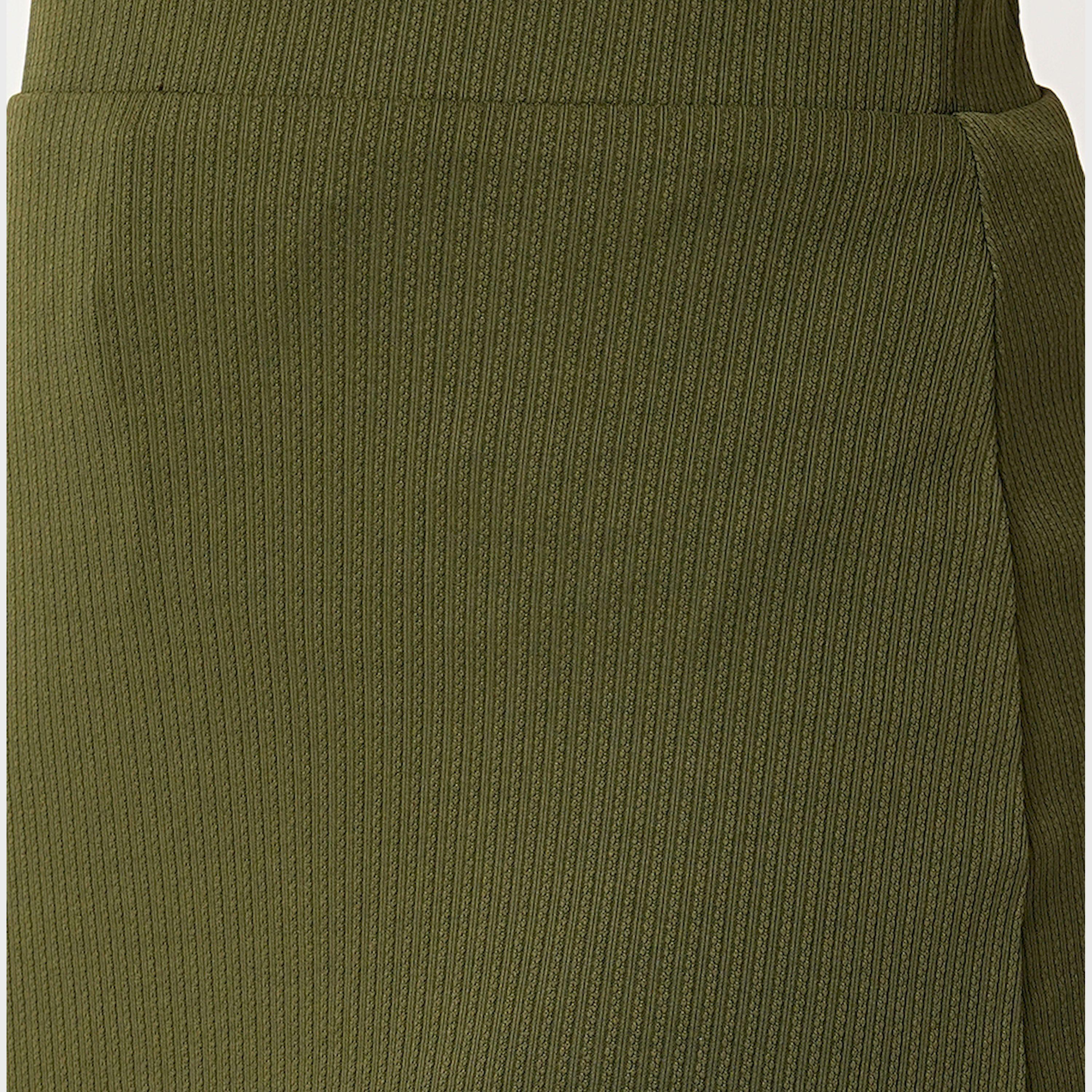 Globus X Styli Textured High-Rise Side Slit Pencil Maxi Skirt-women-clothing-bottoms-skirts-image-5