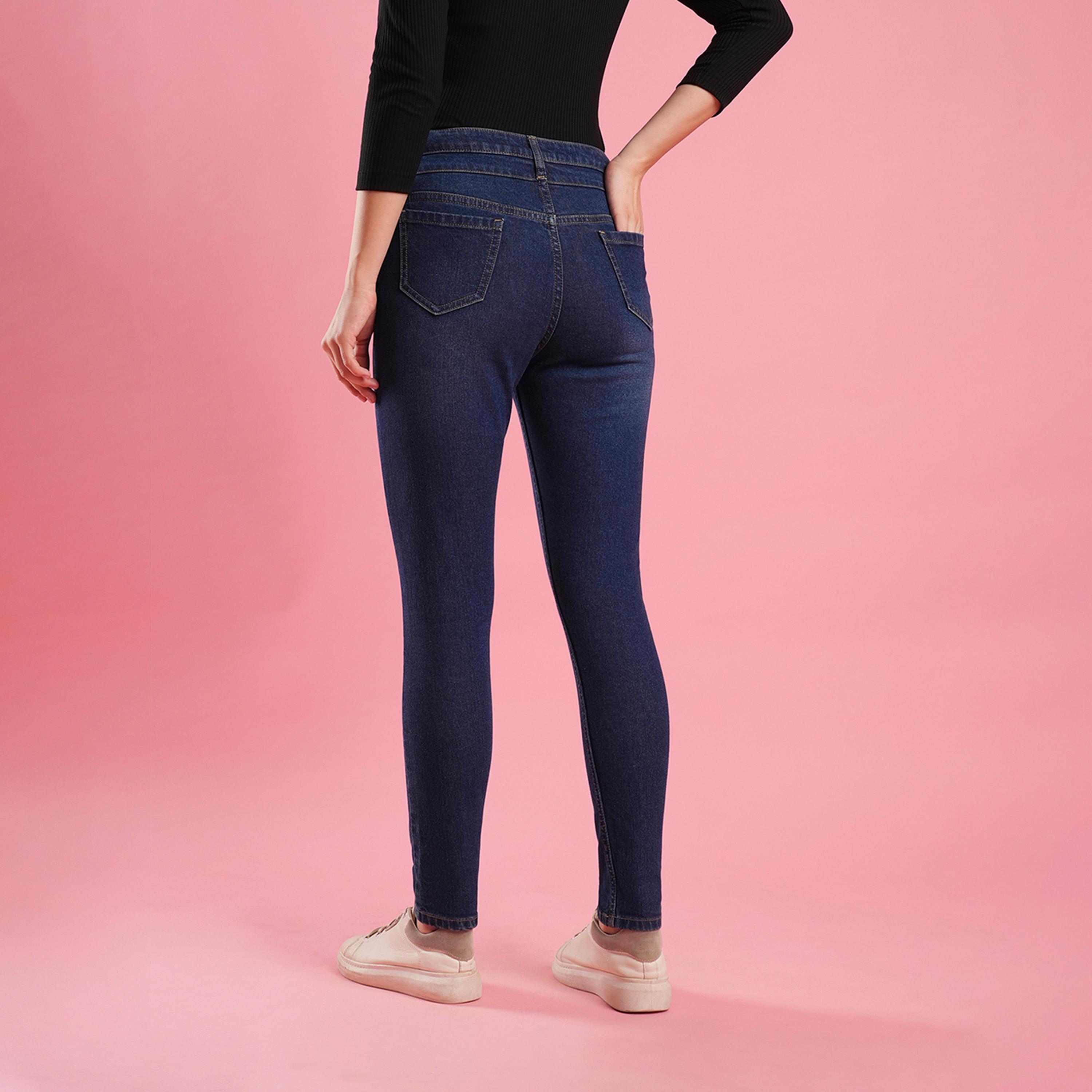 Globus X Styli High Rise Skinny Fit Jeans With Pockets-women-clothing-bottoms-jeans-image-4