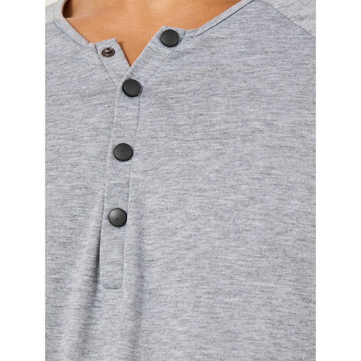 Styli Solid Henley Neck Slim Fit T-Shirt-men-clothing-tshirtsandpolos-tshirts-image-3
