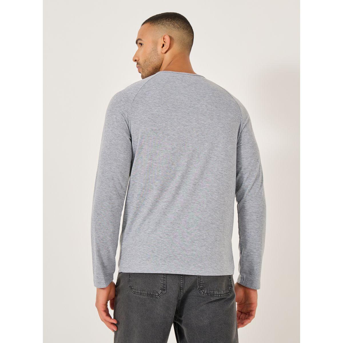 تيشيرت سادة بقصة سليم فت وياقة بأزرار-men-clothing-tshirtsandpolos-tshirts-image-4