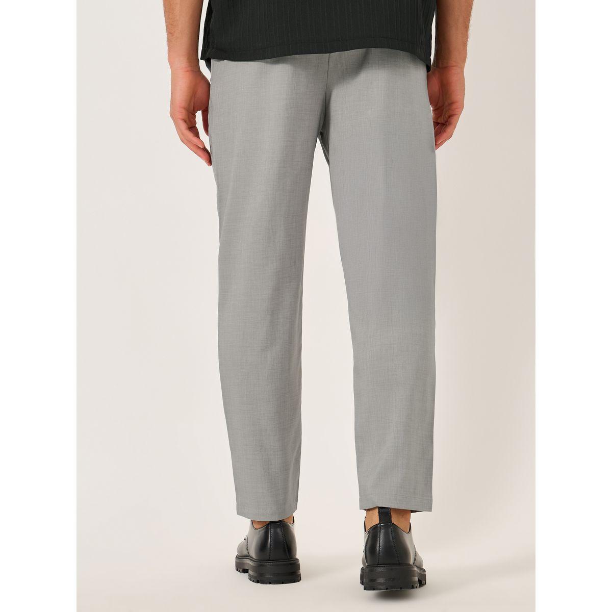 Styli Men Solid Flat Front Chino Pants with Belt Loops-men-clothing-bottoms-trousersandchinos-trousers-image-5