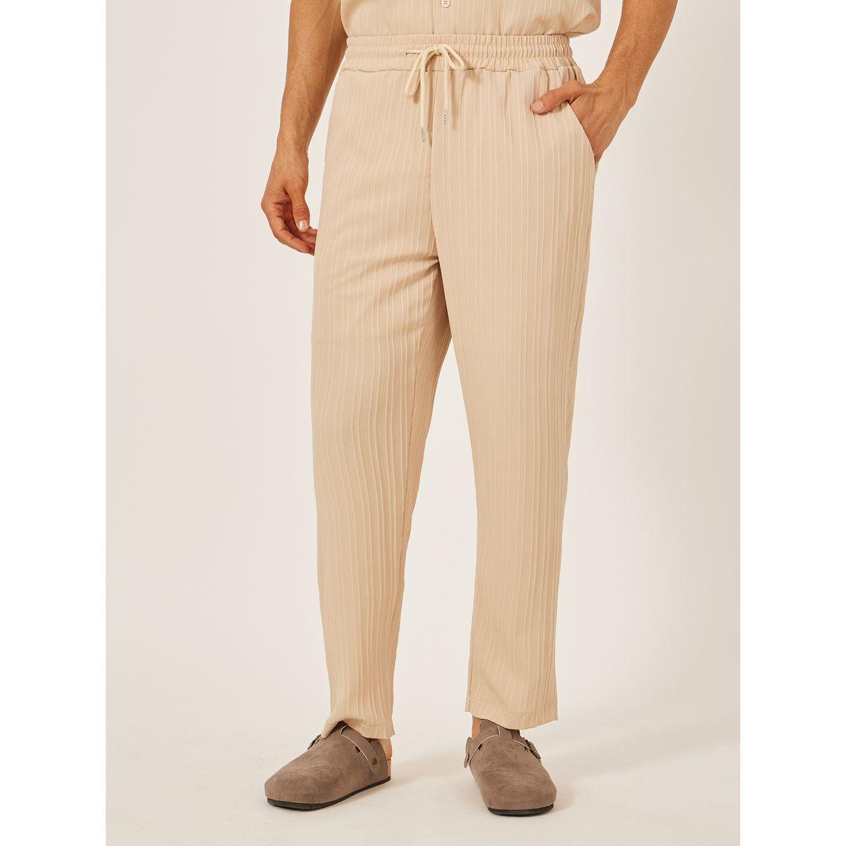 Styli Textured Camp Collar Shirt and Pants Co-Ords-men-clothing-coordsets-image-5
