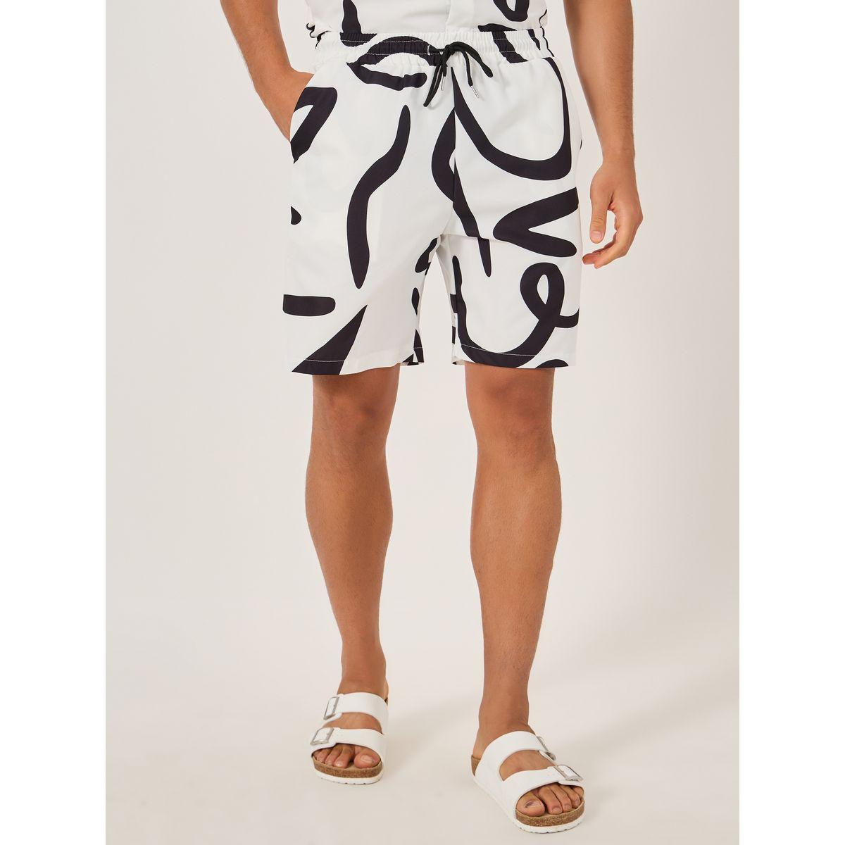Styli All-Over Print Short Sleeve Shirt and Shorts Co-Ords-men-clothing-coordsets-image-4