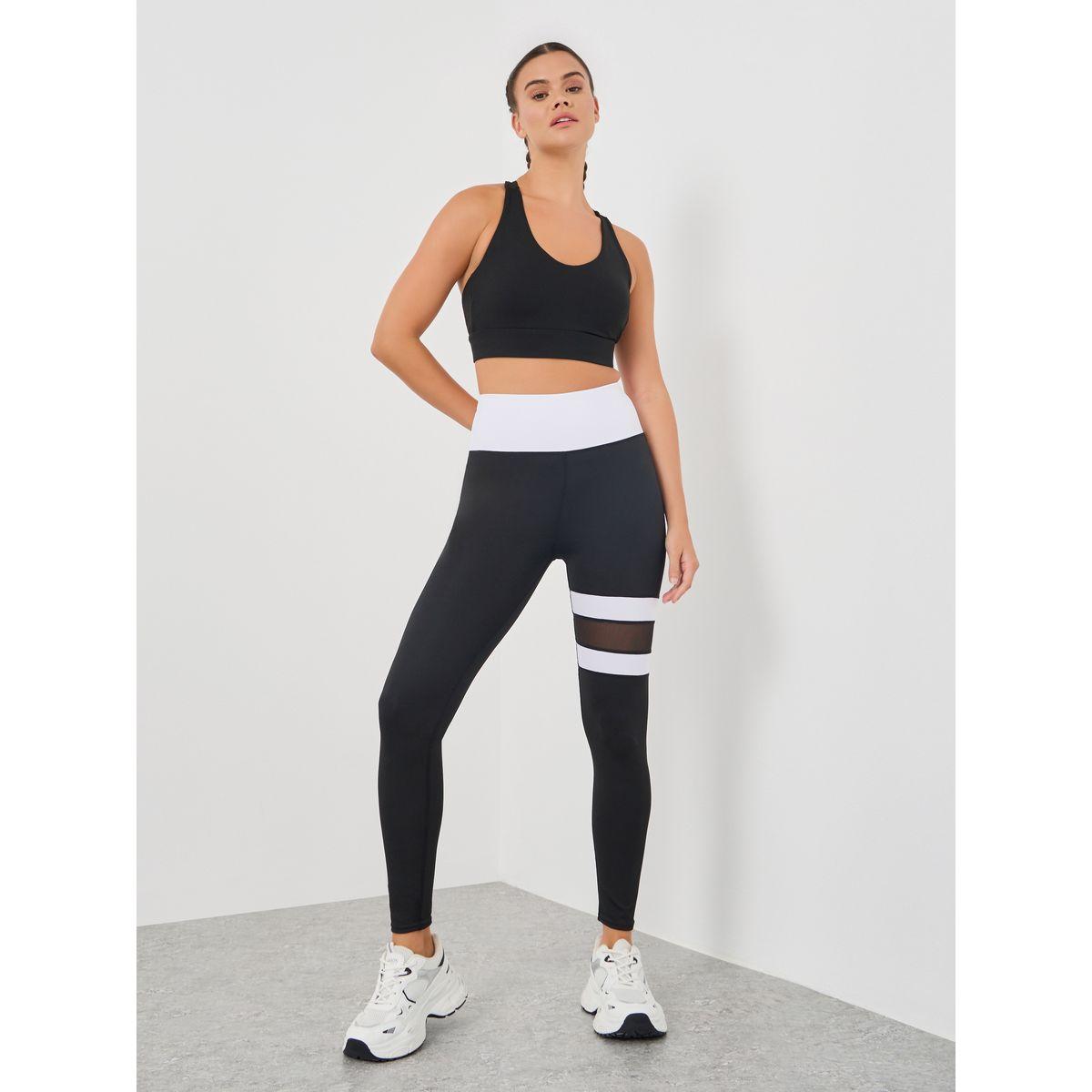Styli Back Dual String Detail Racerback Low Impact Sports Bra-men-clothing-sportswearandactivewear-tshirtsandpolos-image-2