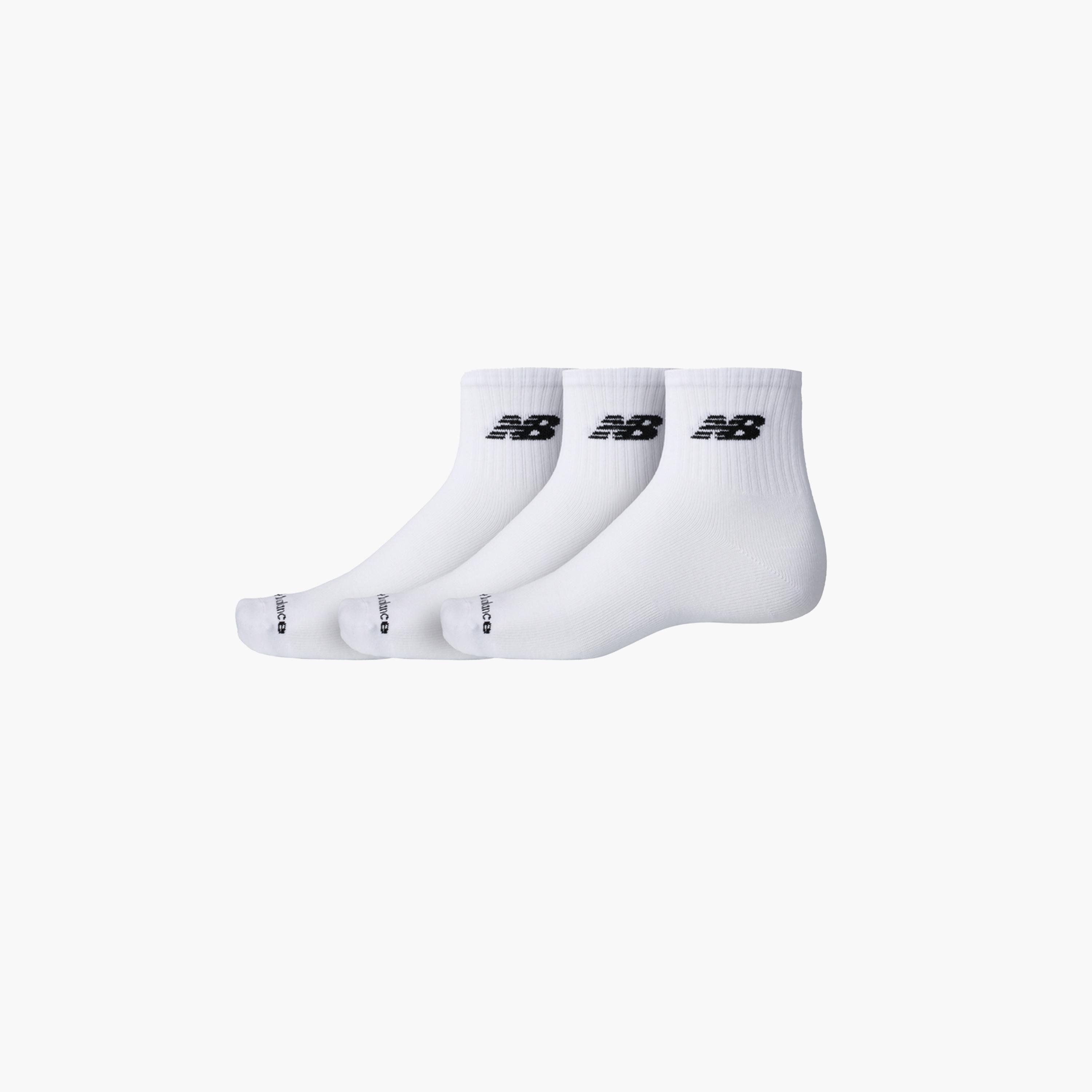 نيو بالانس- مجموعة من 3 جوارب خفيفة الوزن بطول الكاحل للاستخدام اليومي-men-socks-image-1