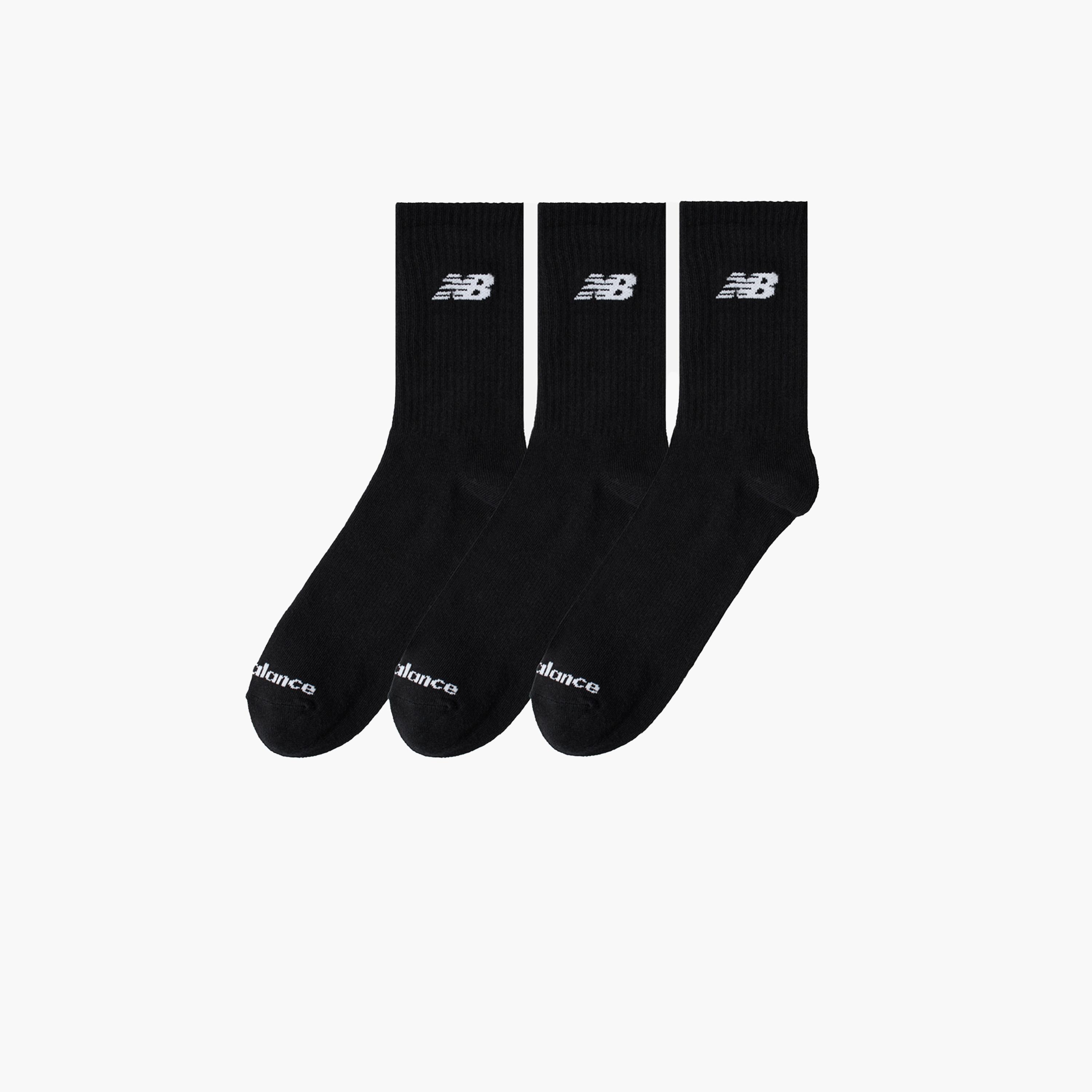 نيو بالانس-  مجموعة من 3 جوارب خفيفة الوزن للاستخدام اليومي-men-socks-image-2