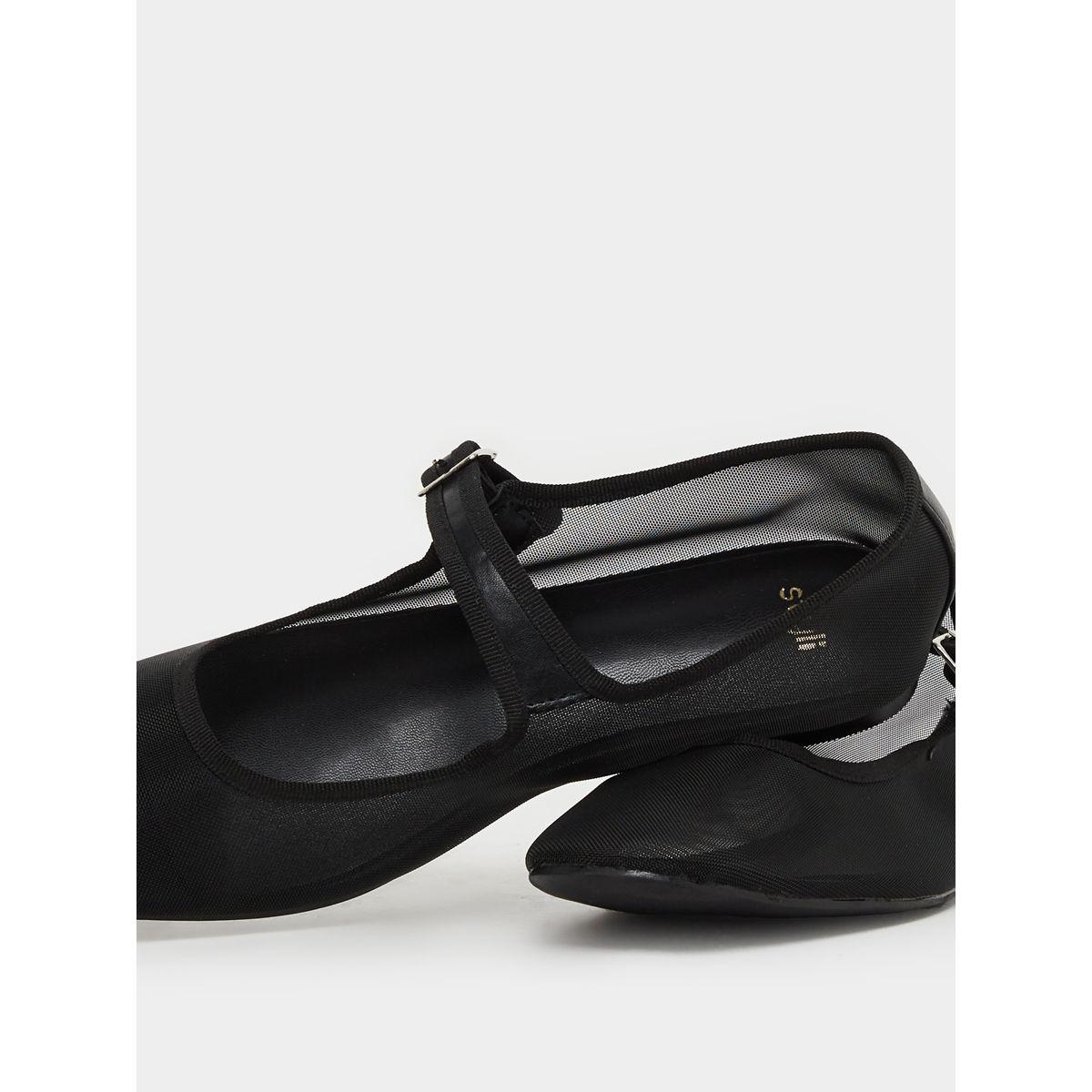 حذاء باليرينا سادة بمقدمة مدببة-women-shoes-ballerinas-image-3