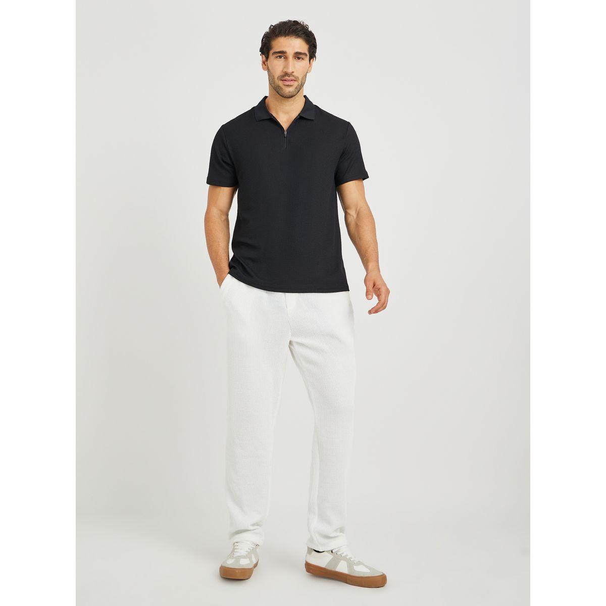 جوغر بقصة أرجل مستقيمة وأربطة-men-clothing-bottoms-joggers-image-2