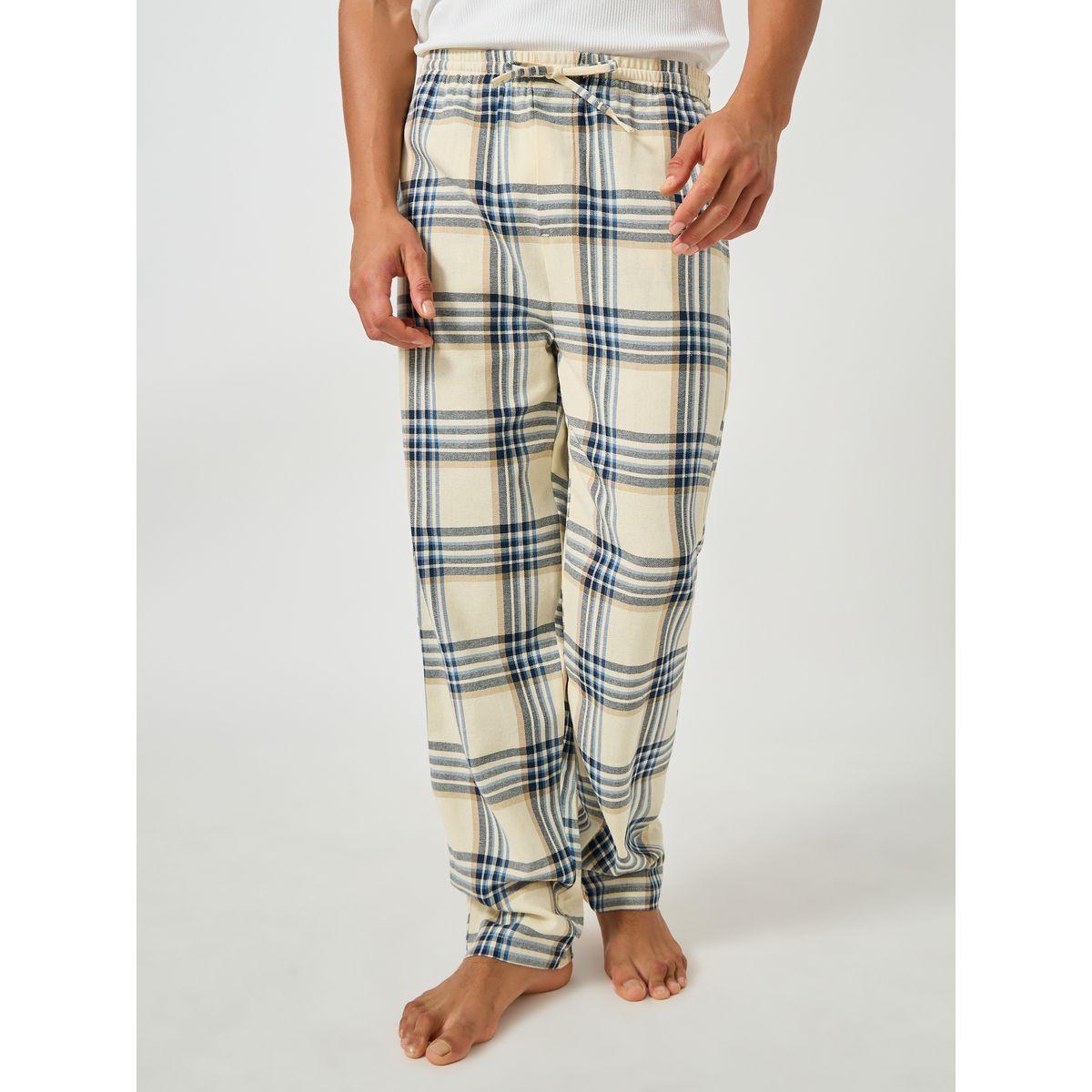 Styli Checked Woven Straight Pyjama with Drawcord-men-clothing-nightwear-pyjamaandshorts-image-1