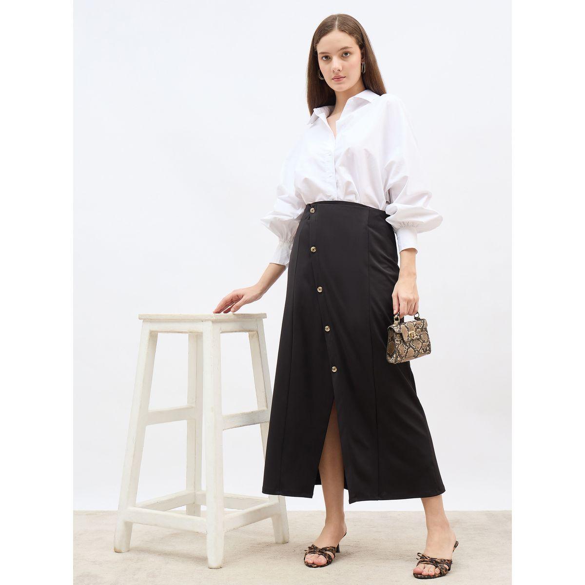 تنورة طويل بنمط لف مع تفاصيل أزرار-women-clothing-bottoms-skirts-image-6