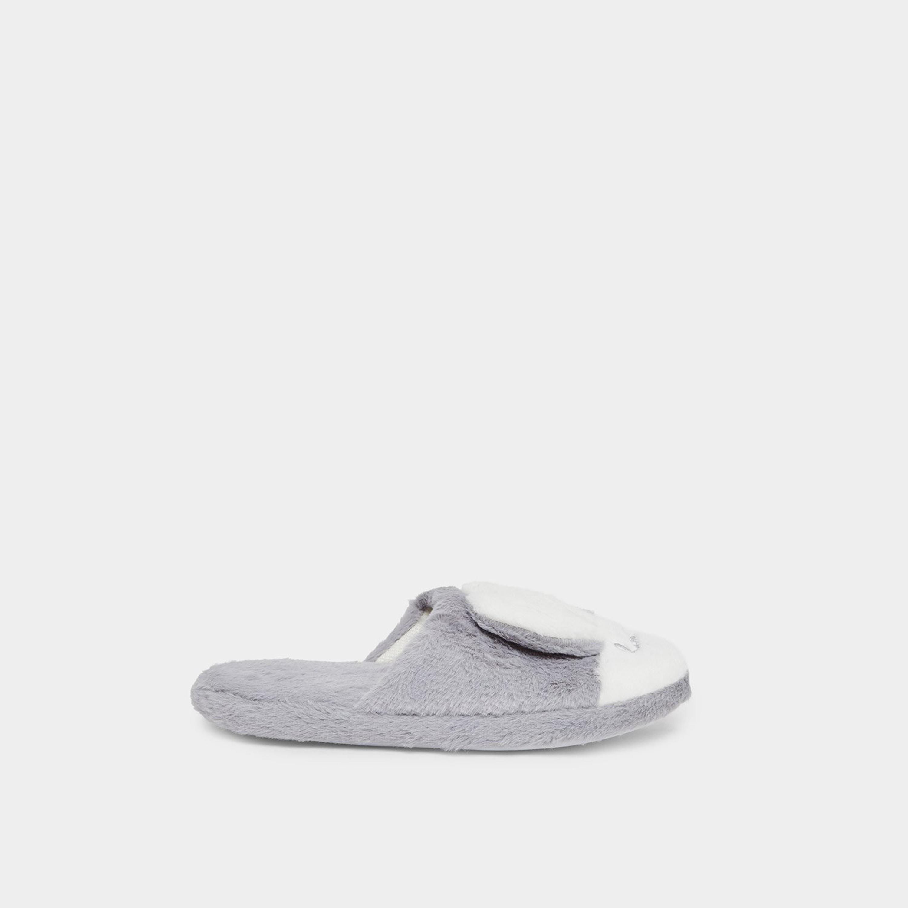 ستايلي - شبشب بيتي مزخرفة بأرنب-women-shoes-bedroomslippers-image-3
