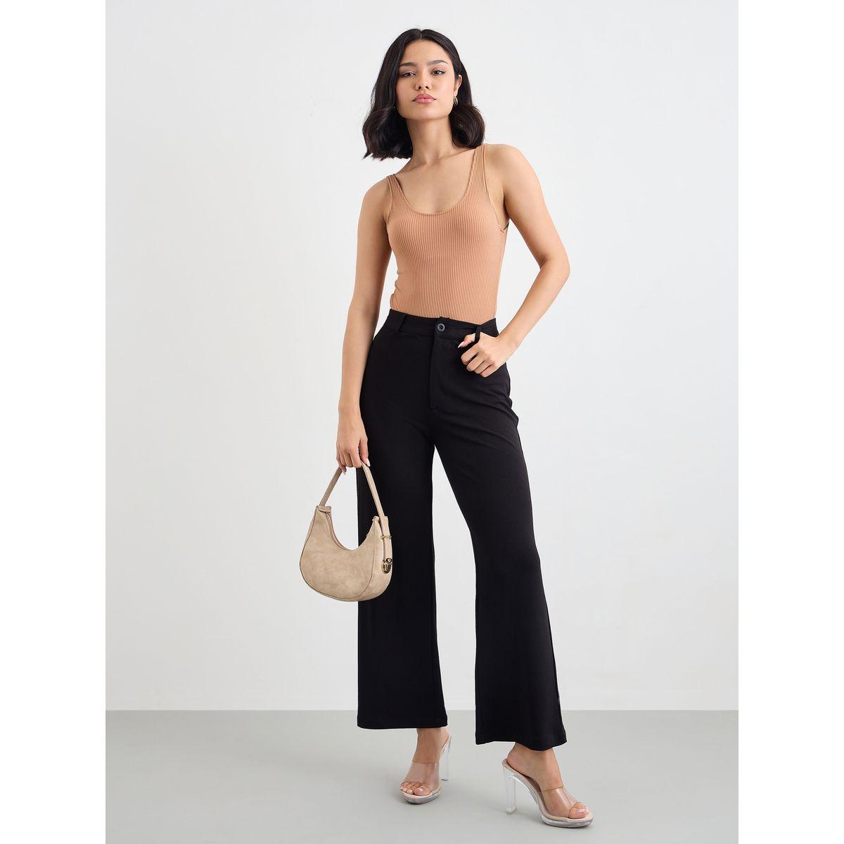 Styli Mid Rise Straight Fit Stretchy Pants-women-clothing-bottoms-trousers-image-1
