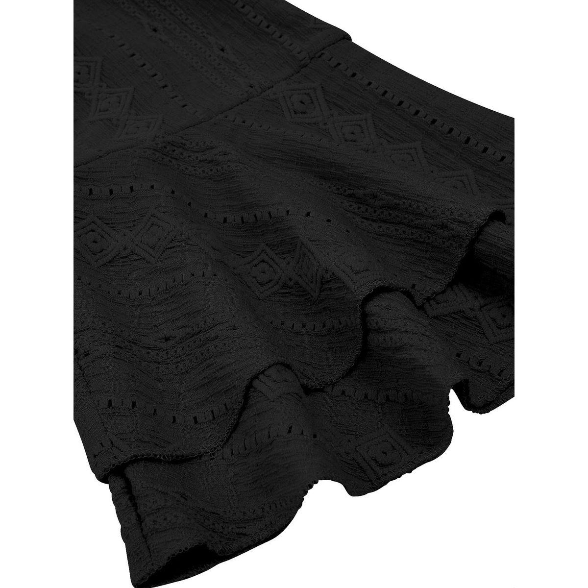 Styli Casual Texture Solid Regular Kimono-women-clothing-shirtsandblouses-shirts-image-4