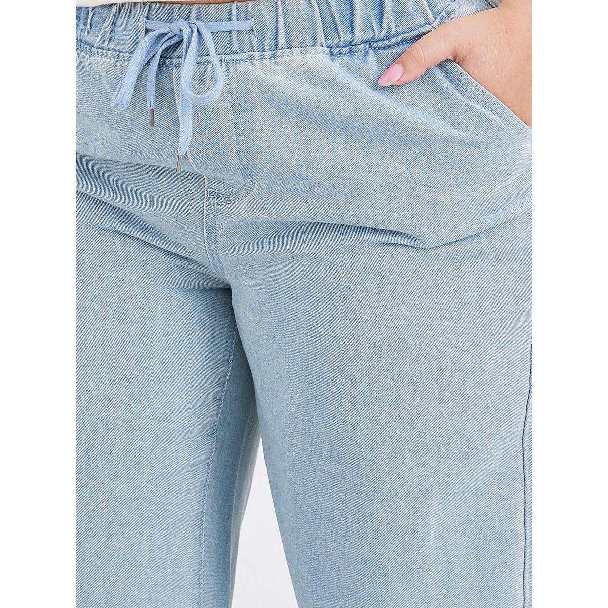 بنطال جينز بمقاس كبير وقصة أرجل واسعة-women-clothing-bottoms-jeans-image-3