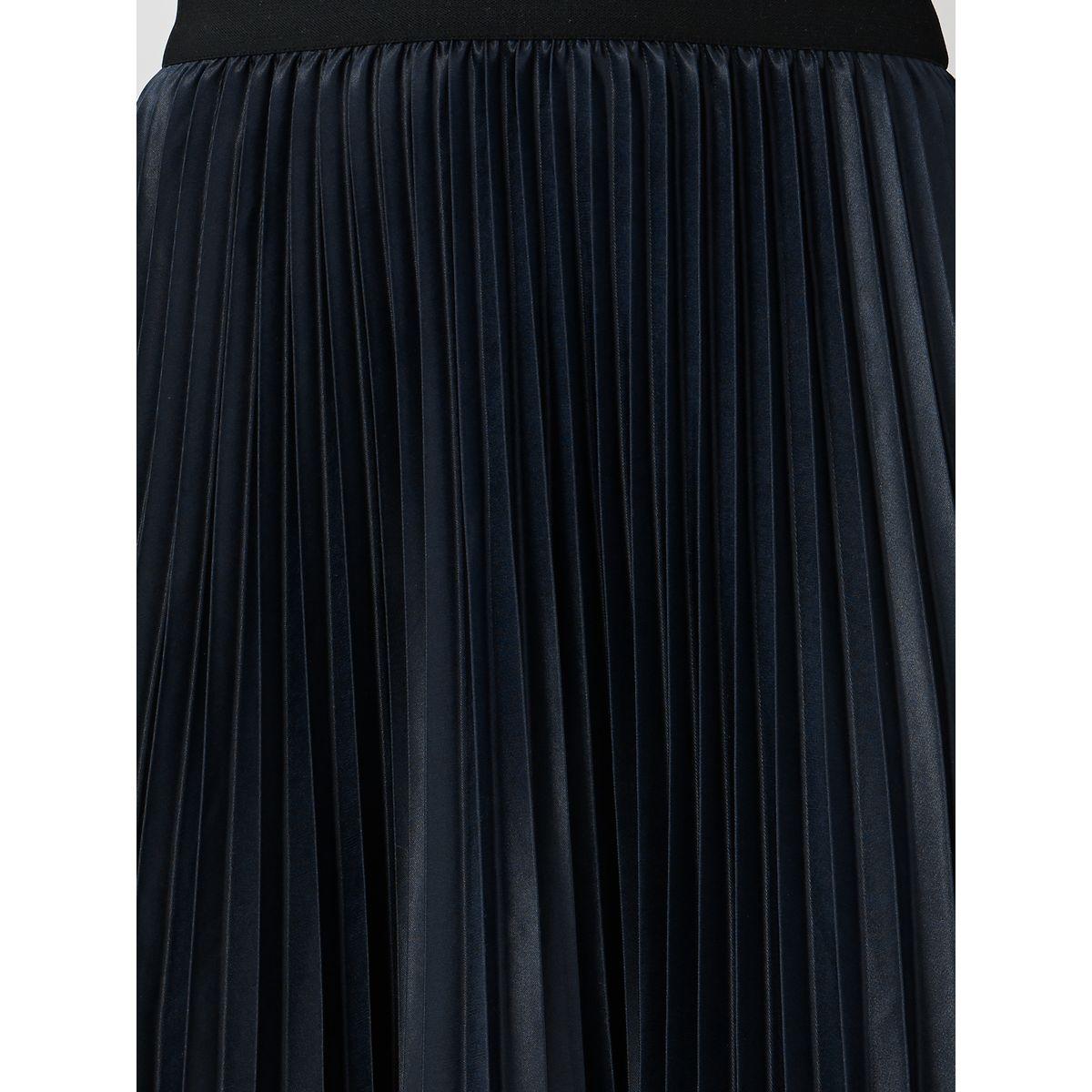 تنورة طويلة بحافة واسعة وكسرات-women-clothing-bottoms-skirts-image-3