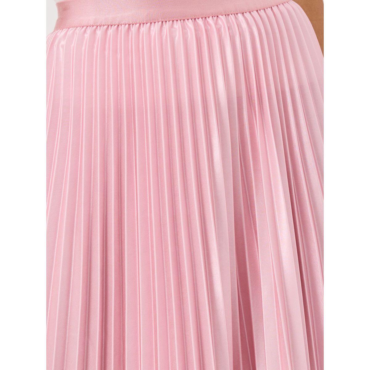 تنورة طويلة بحافة واسعة وكسرات-women-clothing-bottoms-skirts-image-3