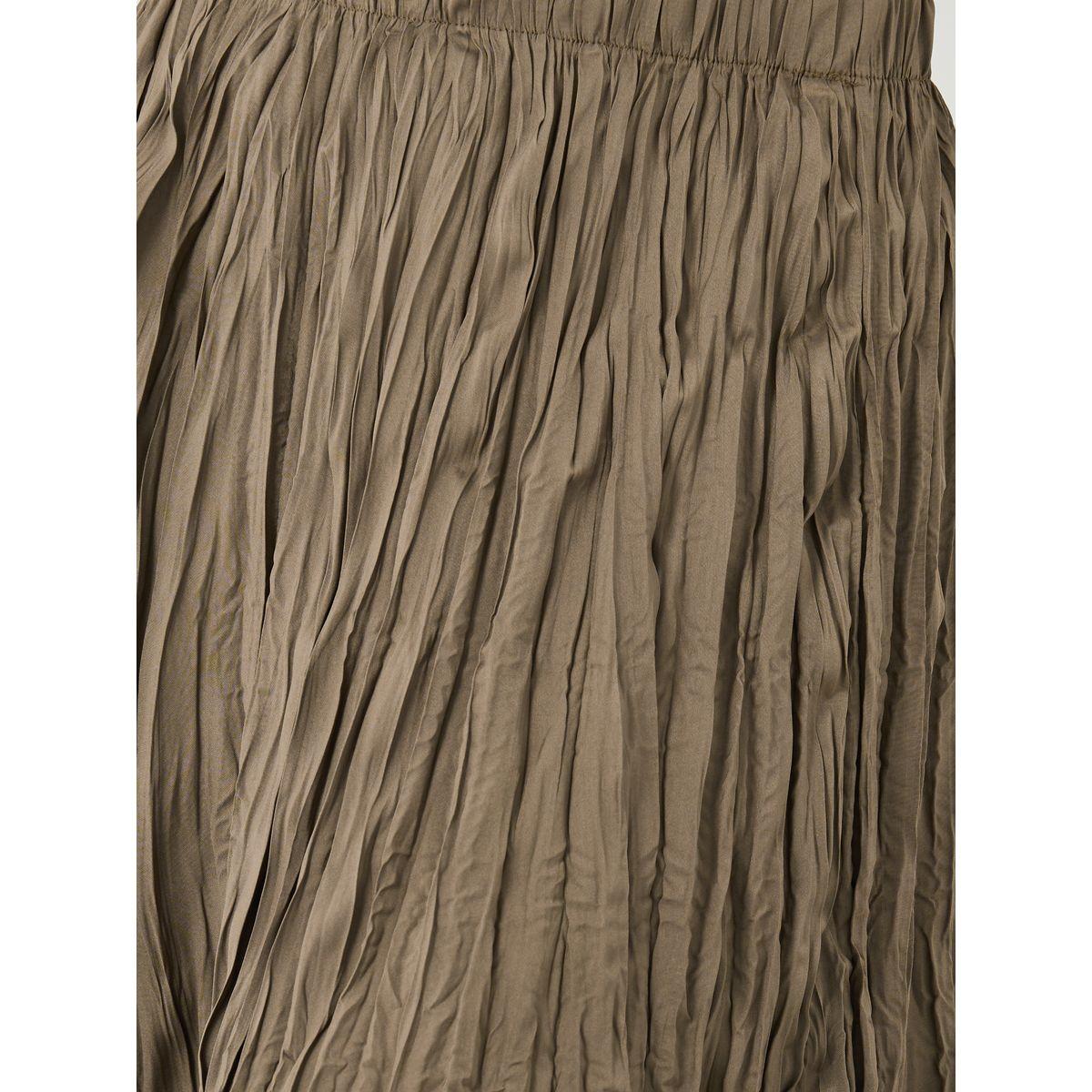 Styli Textured Elasticated Waistband A-Line Maxi Skirt-women-clothing-bottoms-skirts-image-3