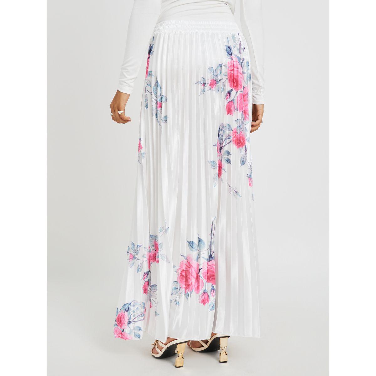 تنورة طويلة بطبعة زهور مع كسرات-women-clothing-bottoms-skirts-image-4