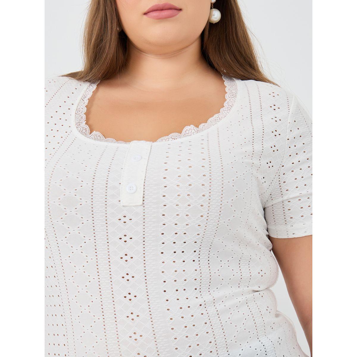 Styli Plus Size Embroidered Short Sleeve T-Shirt-women-clothing-tshirts-image-3