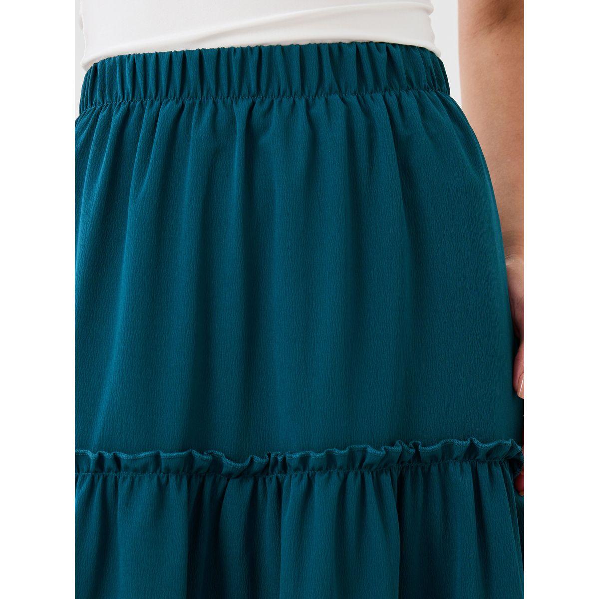 Styli Faux Pearl Embellished Hem A-Line Maxi Skirt-women-clothing-bottoms-skirts-image-3