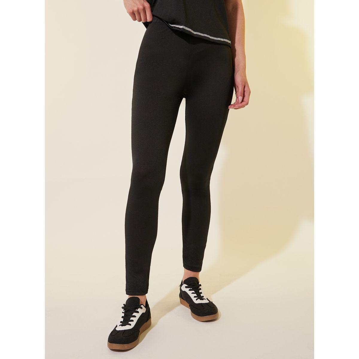 Styli Solid Round Neck T-Shirt and Leggings Set-women-clothing-coordsets-image-5