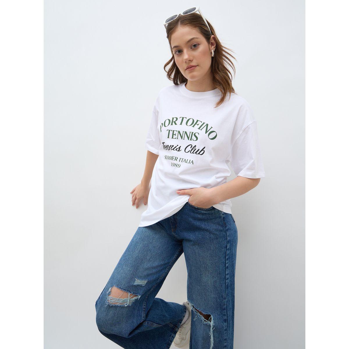 Styli Slogan Print Oversized T-Shirt-women-clothing-tshirts-image-6