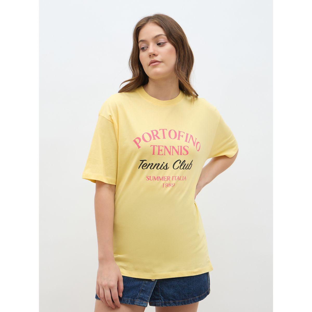Styli Slogan Print Oversized T-Shirt-women-clothing-tshirts-image-2